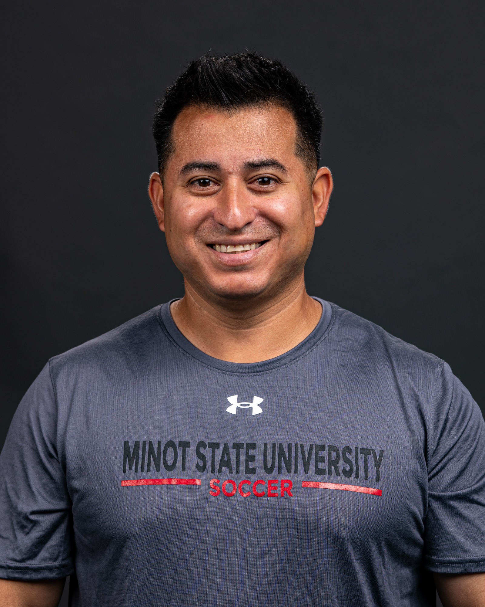 Minot State Soccer Media Day - Captured at MSU Dome on Aug 17, 2025 in Minot, North Dakota 

Photo by Sean Arbaut