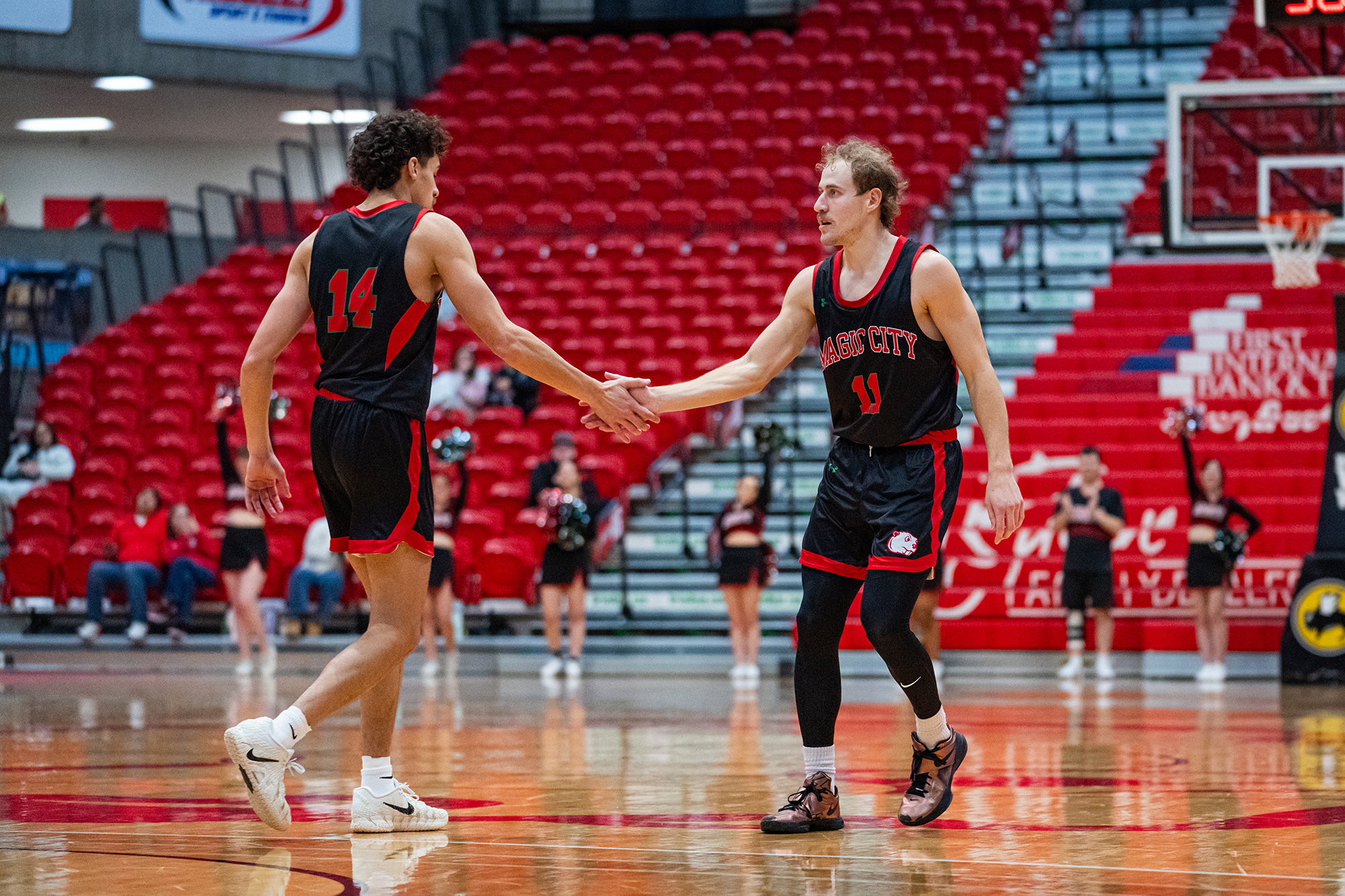 Minot State Men’s Basketball vs WSC - Captured at MSU Dome on Jan 24, 2026 in Minot, North Dakota Photo by Sean Arbaut