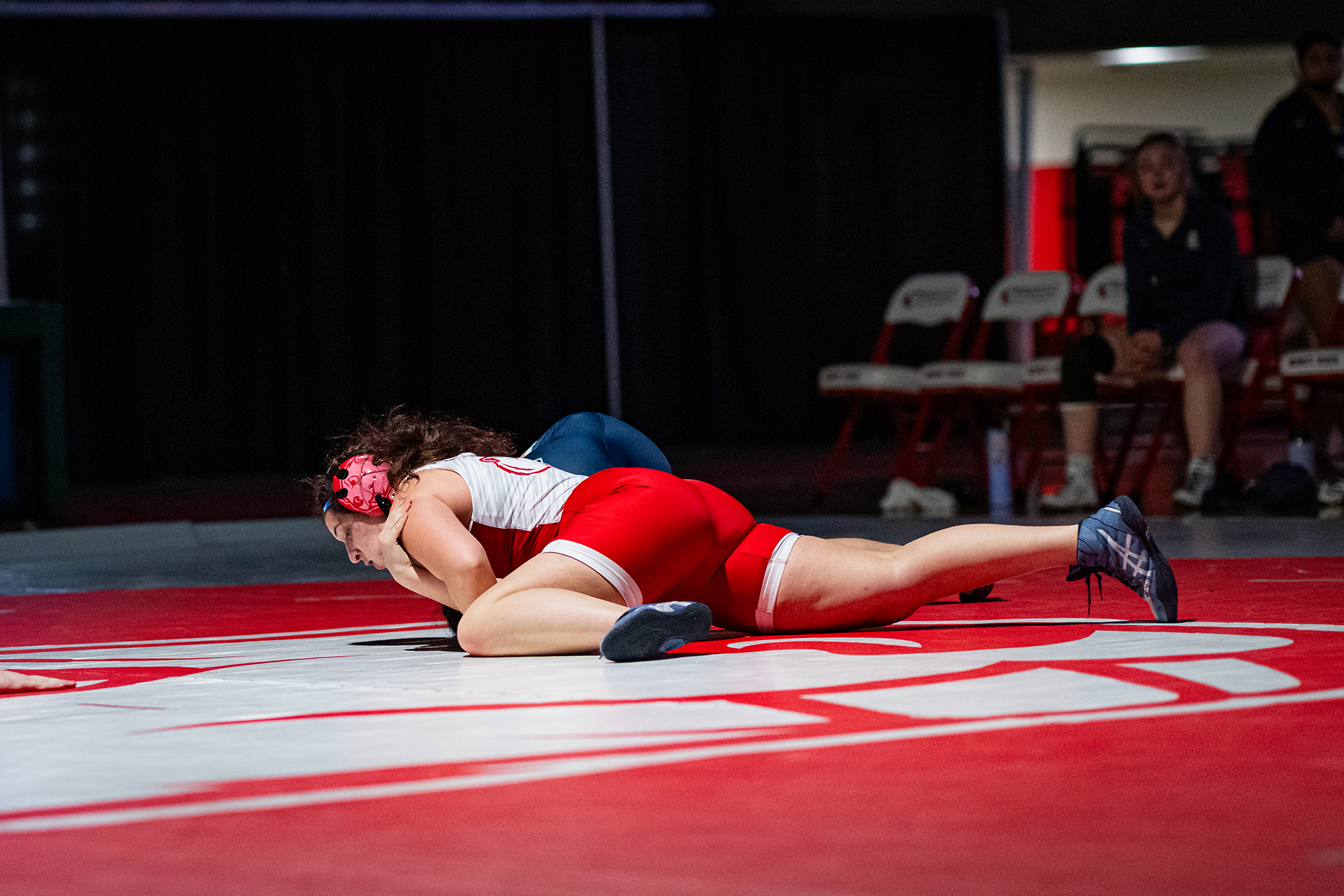 Minot State Women’s Wrestling vs DSU - Captured at MSU Dome on Jan 25, 2026 in Minot, North Dakota Photo by Sean Arbaut