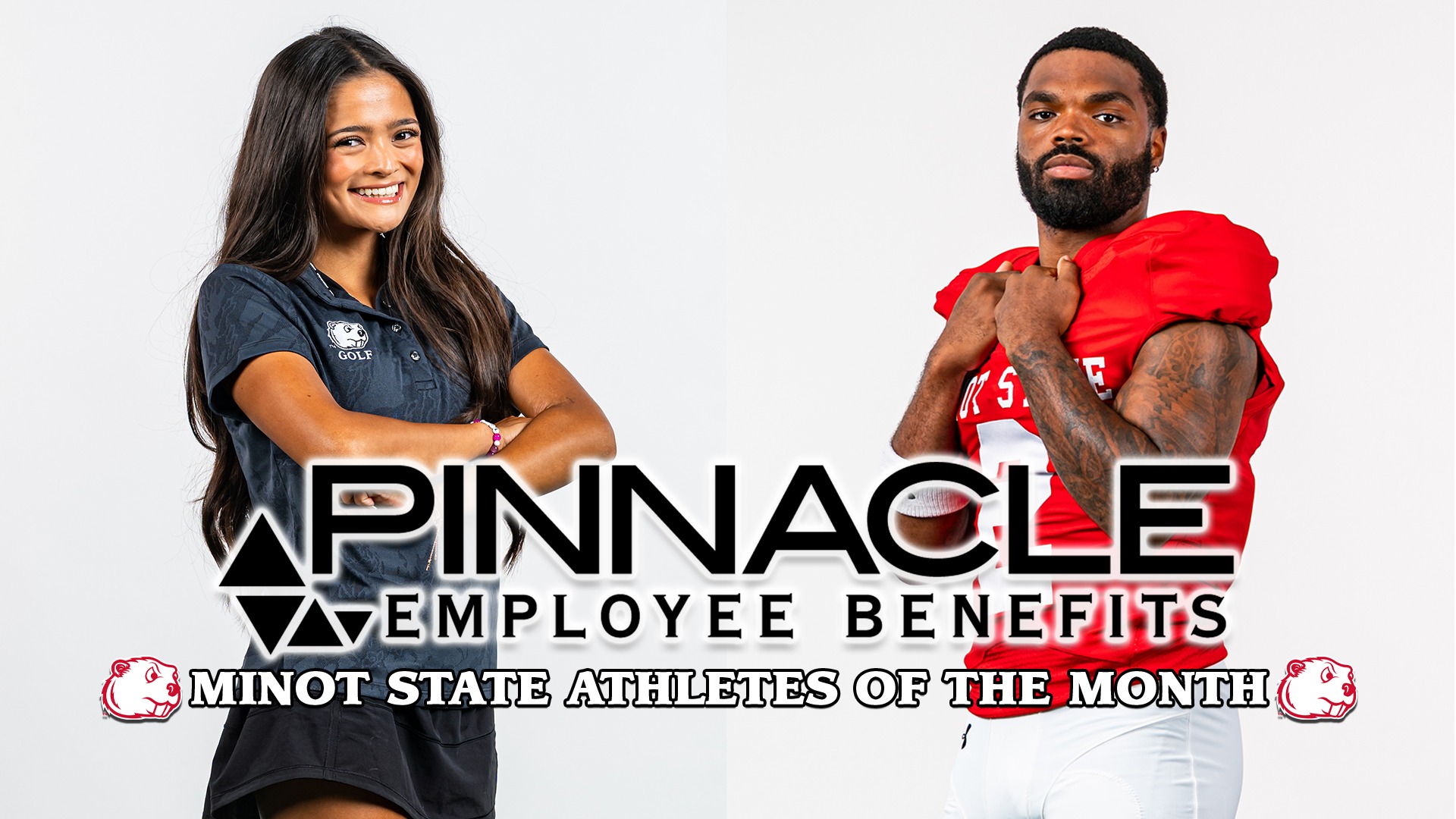 Pinnacle Employee Benefits Minot State Male Athlete of the Month honor