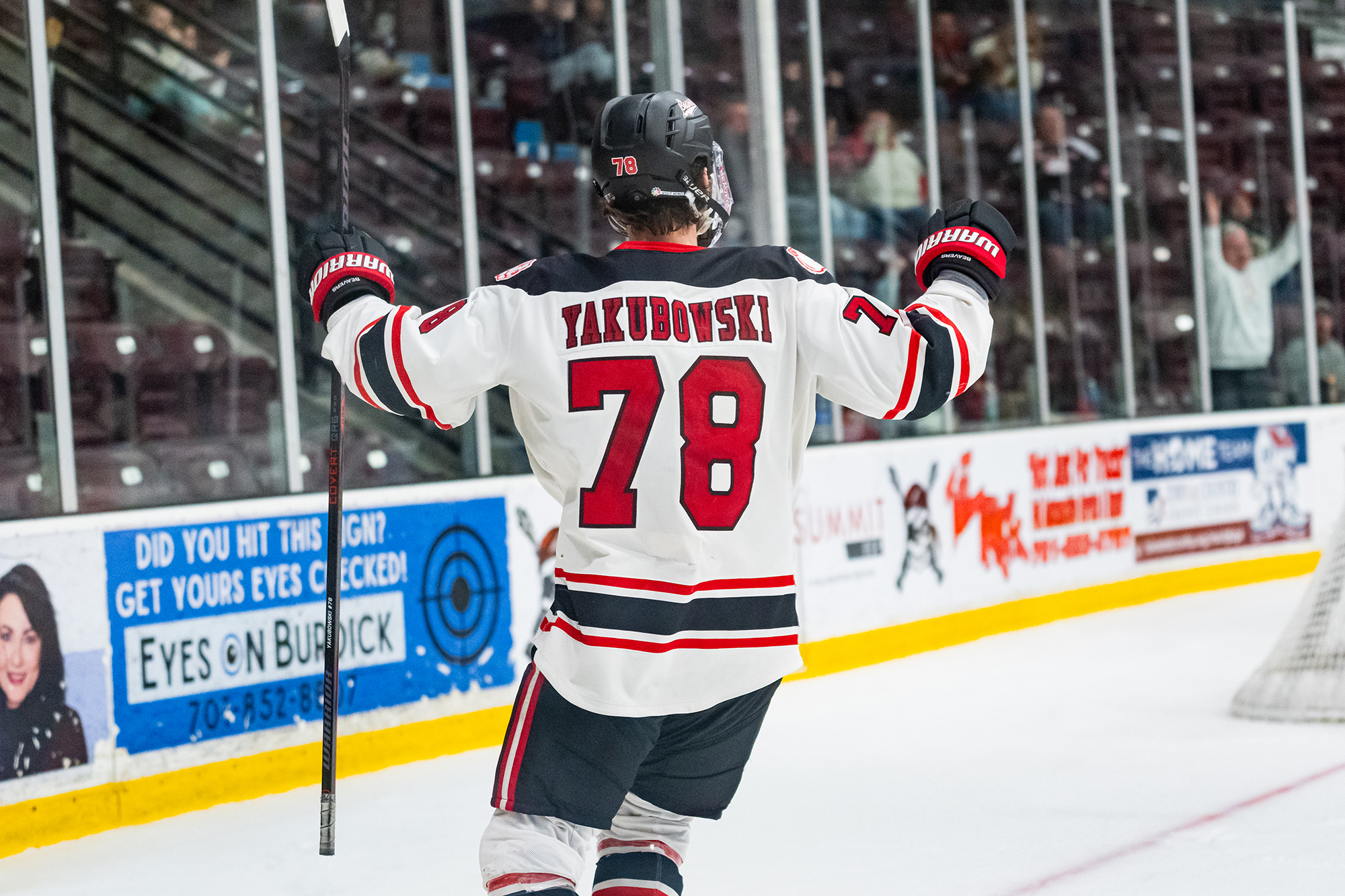 Minot State Men’s Hockey vs CU - Captured at Pepsi Rink on Feb 14, 2026 in Minot, North Dakota Photo by Sean Arbaut