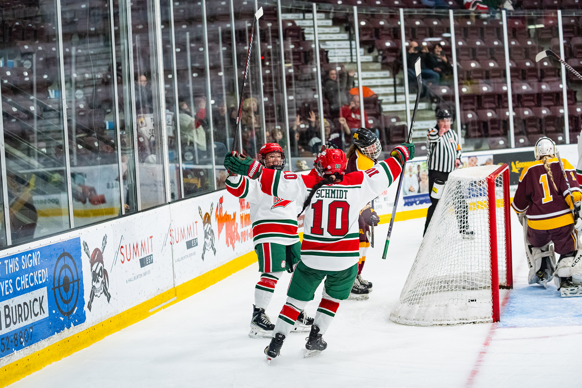 Minot State Women’s Hockey vs UM - Captured at Pepsi Rink on Feb 14, 2026 in Minot, North Dakota Photo by Sean Arbaut