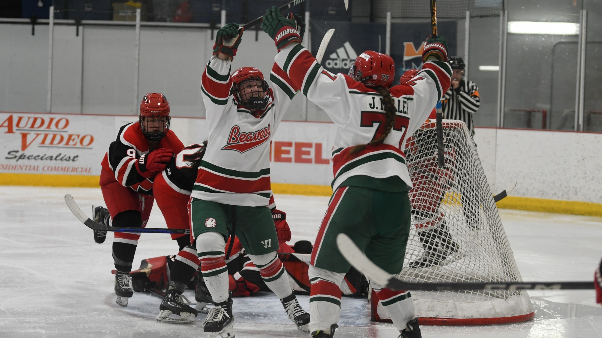 Women hockey vs Maryville at WMCH tournament