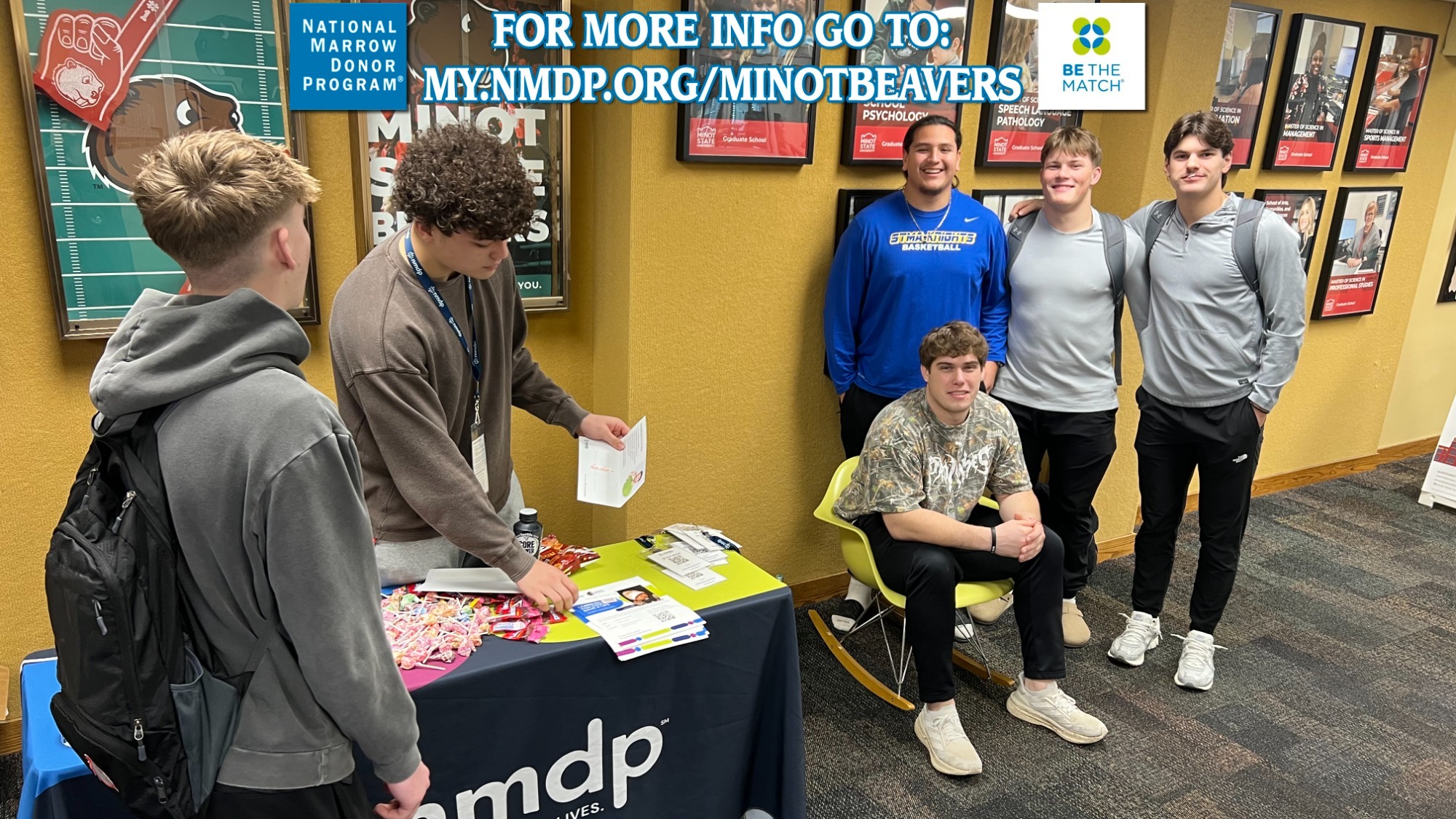 football bone marrow registry drive