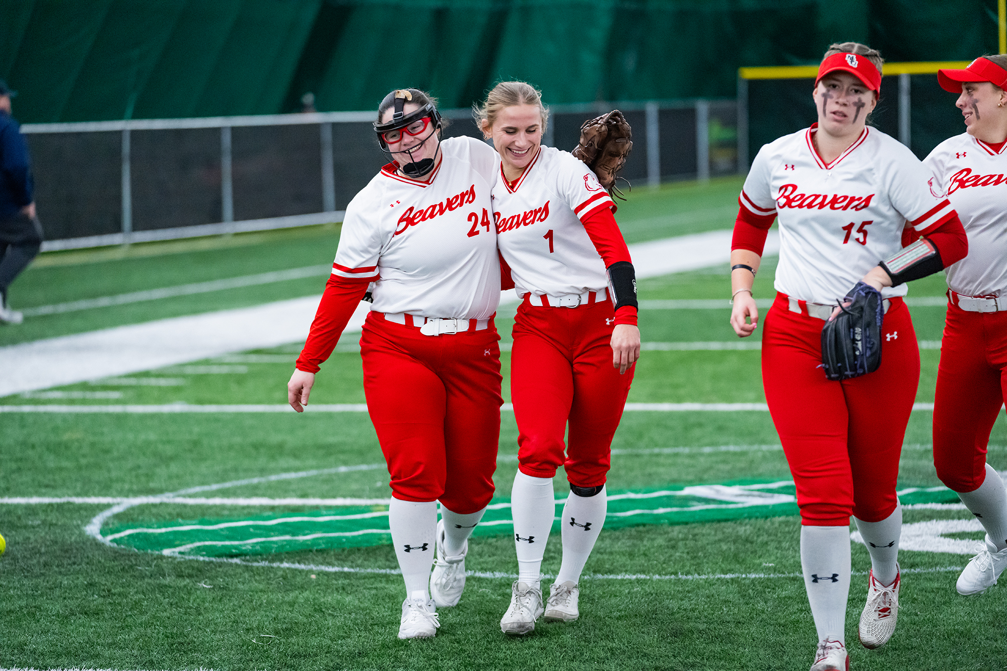 Minot State Softball vs MSUBCaptured at Air Supported Dome on 2026, Jan  30 By Sean Arbaut - Arbaut Photography LLC