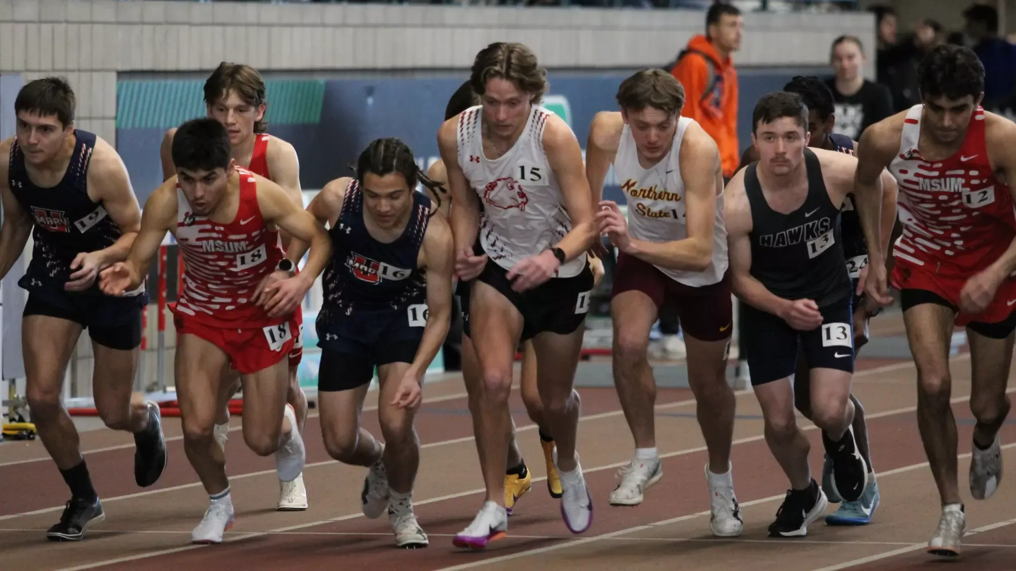 Jake Jenkins 5000 meters start