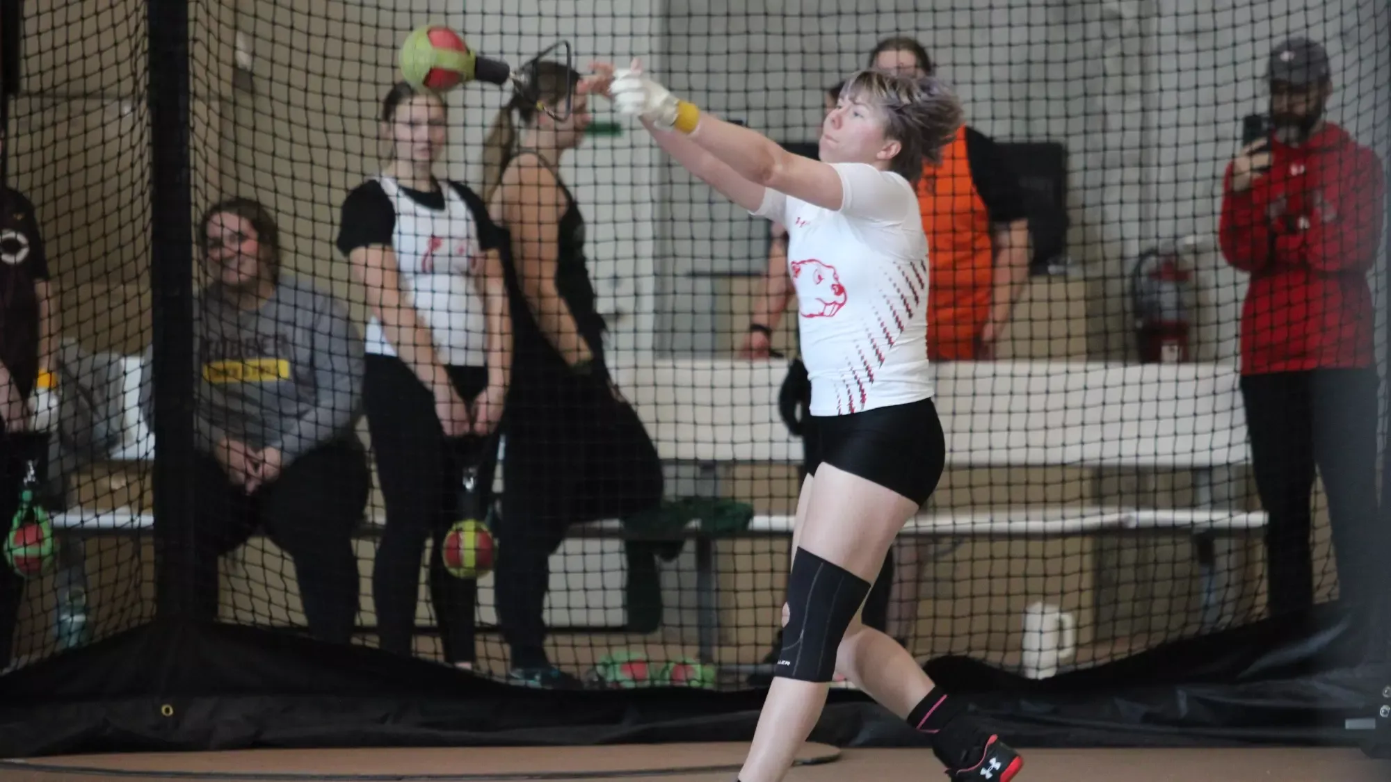 Jamie Ward weight throw