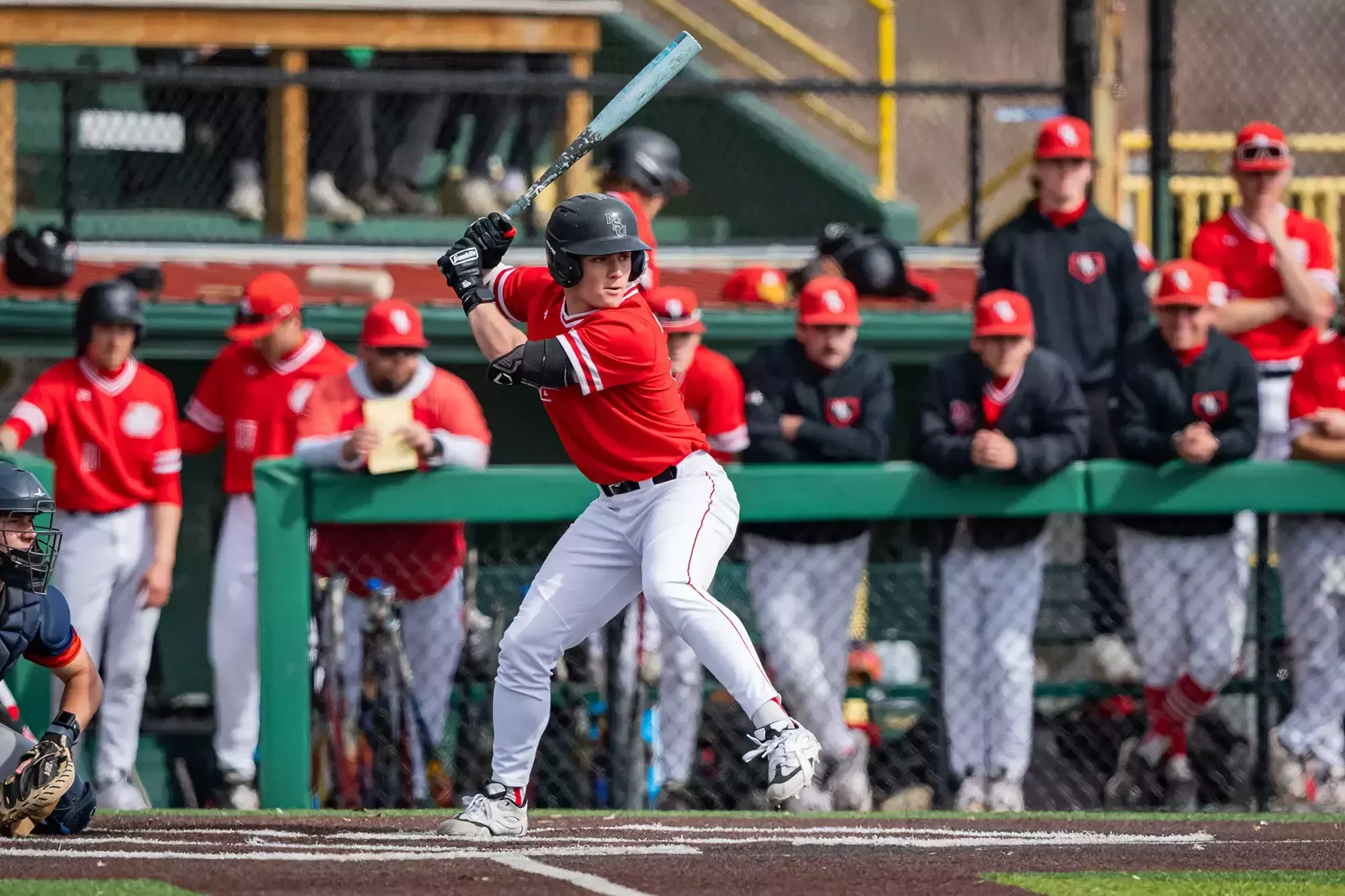Jacob McLean batting