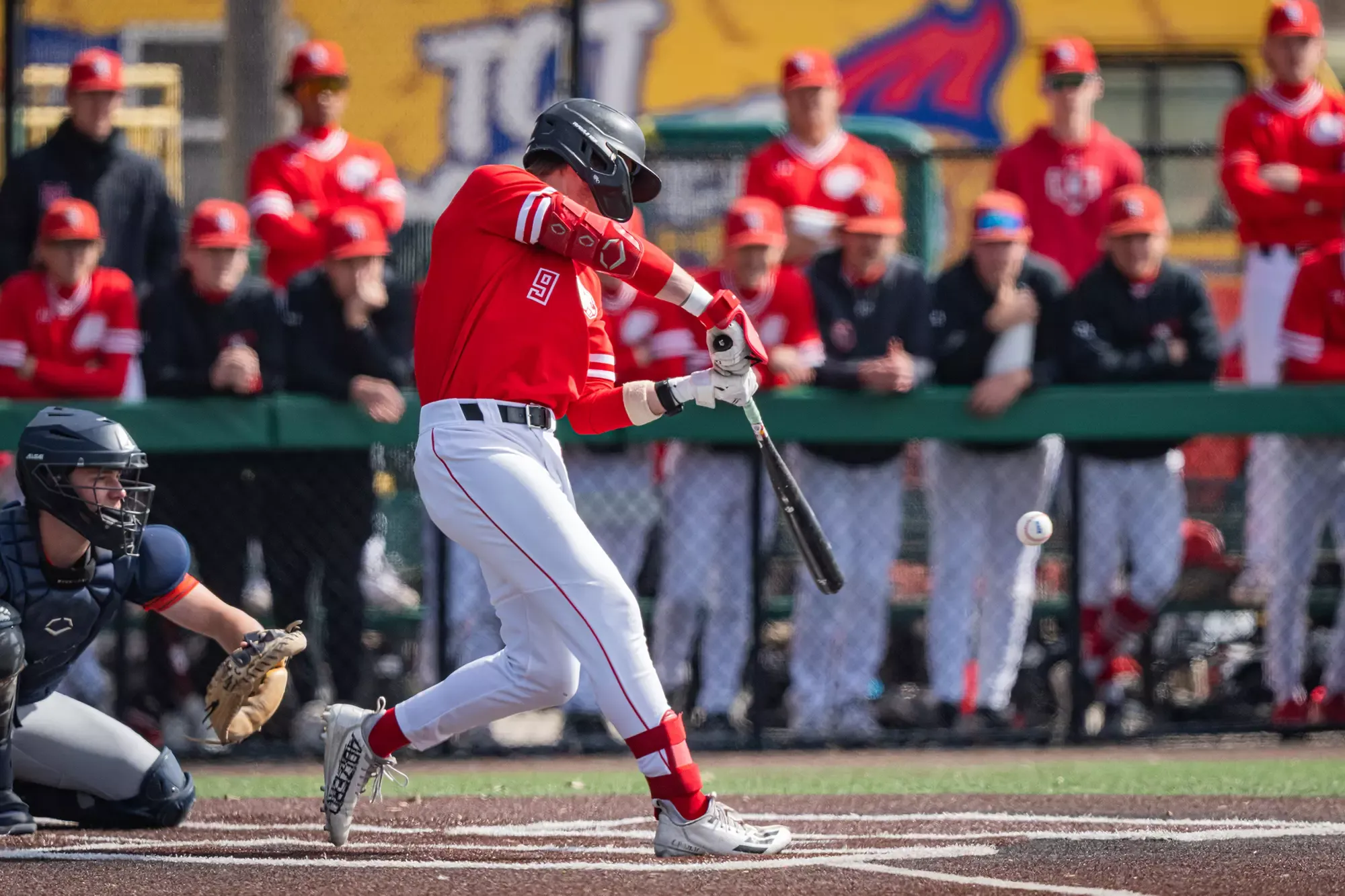 Noah Madas batting