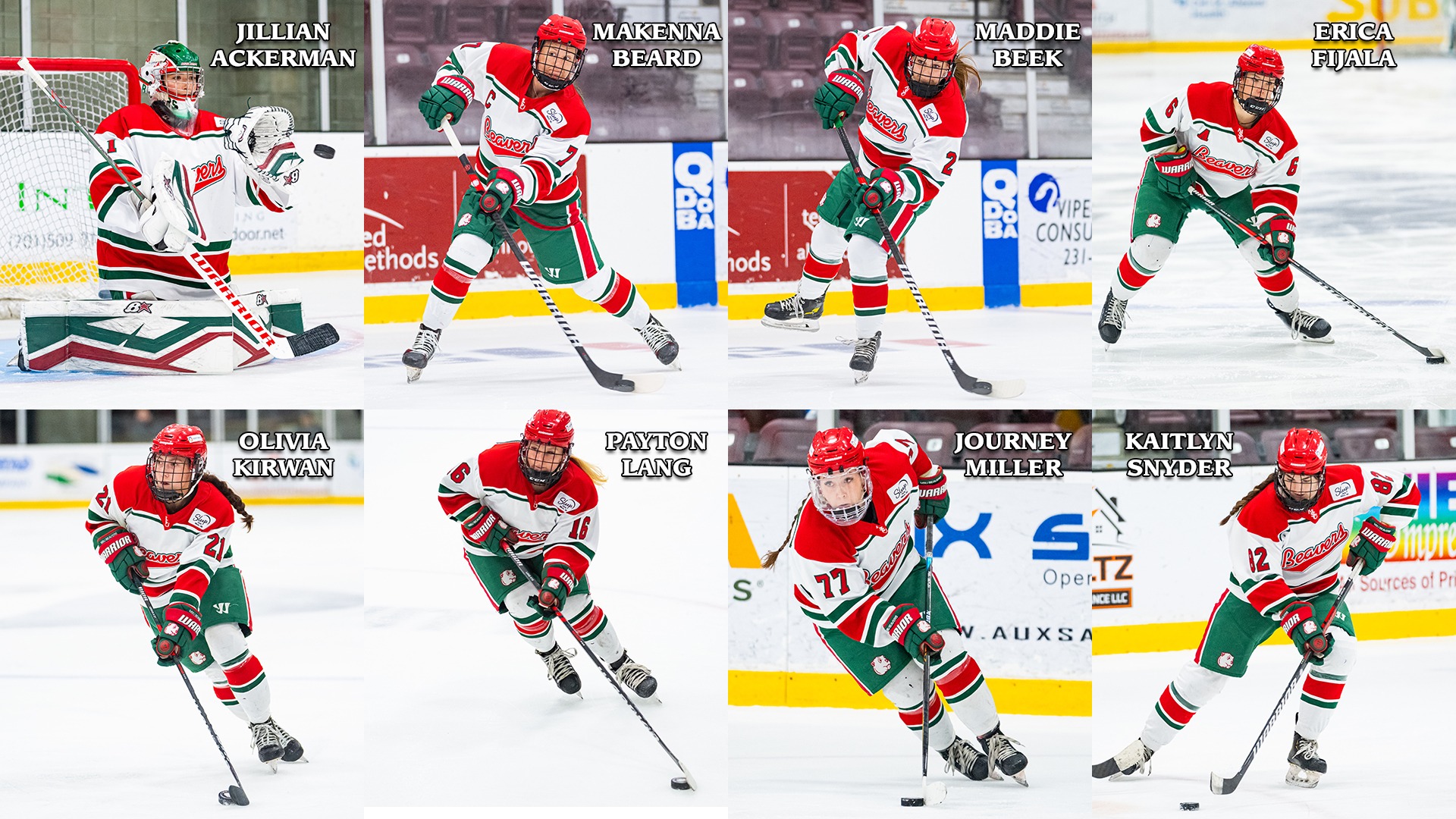 Women hockey ACHA Academic All Americans 2026