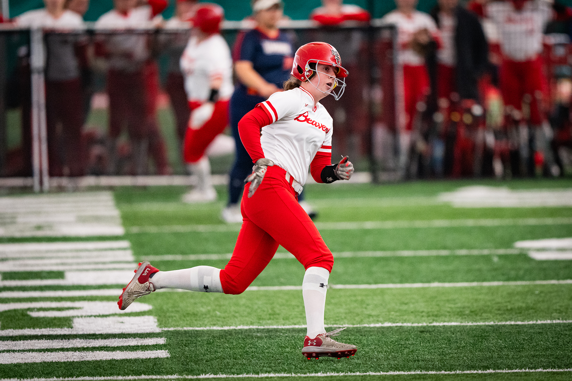 Sara Van Wickler running