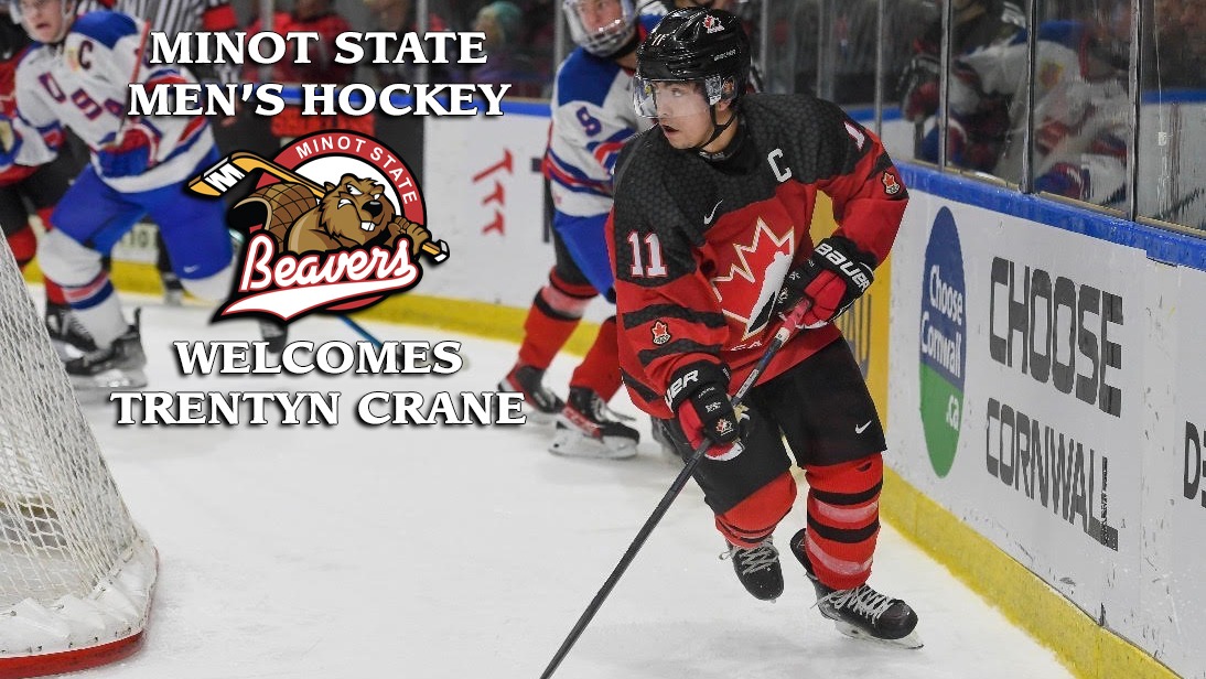 Minot State men's hockey welcomes Trentyn Crane