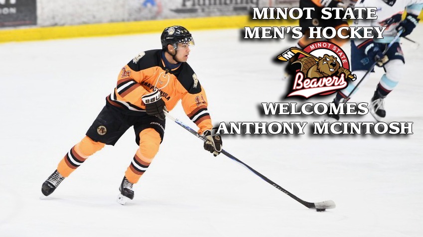 Anthony McIntosh signs with Minot State men's hockey