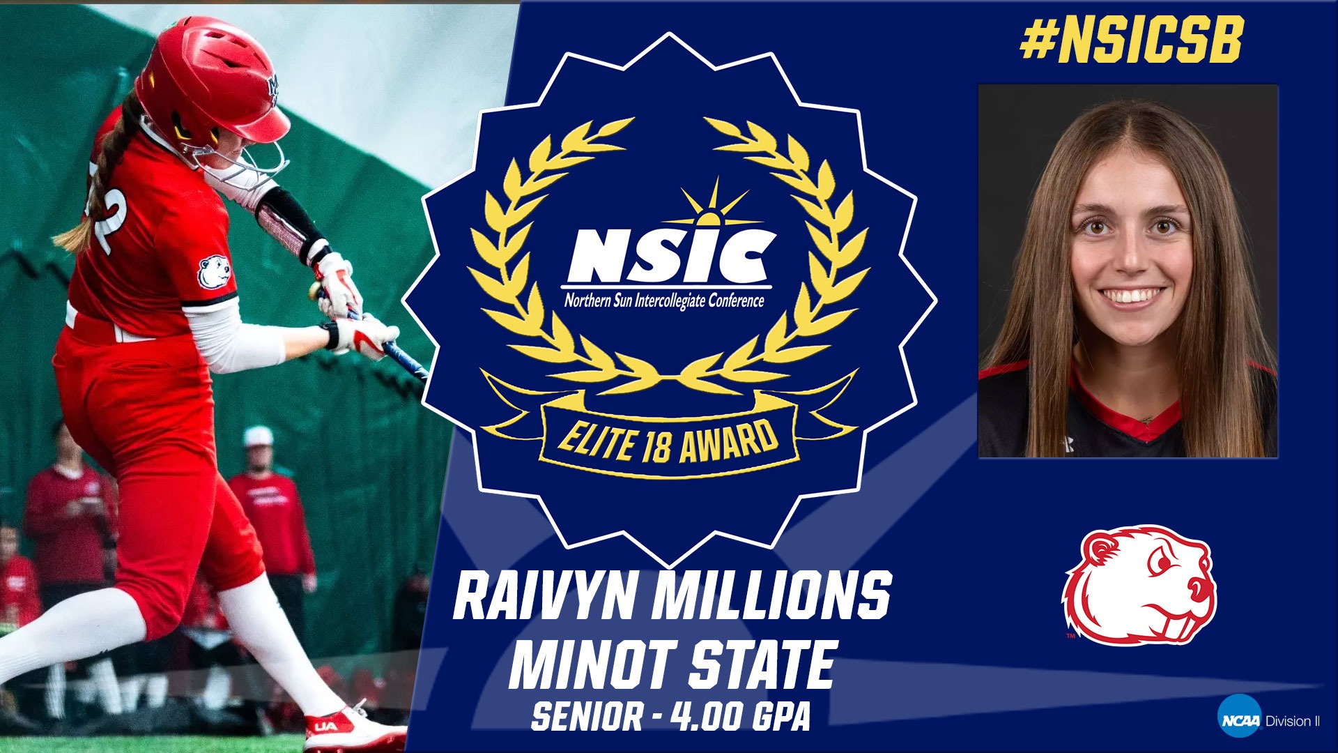 Raivyn Millions Elite 18 Award winner