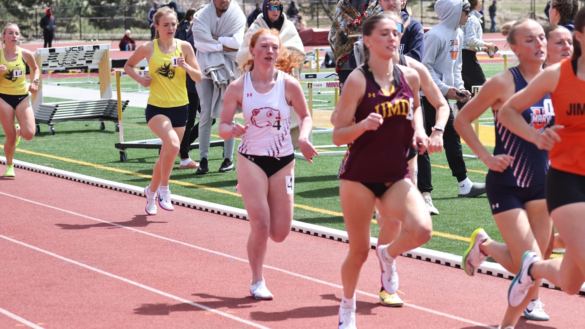 Bailey Wride at NSIC Outdoor Championships