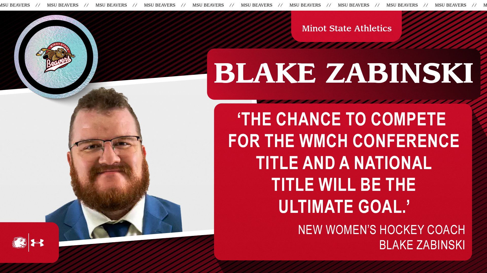 Blake Zabinski hired as new coach
