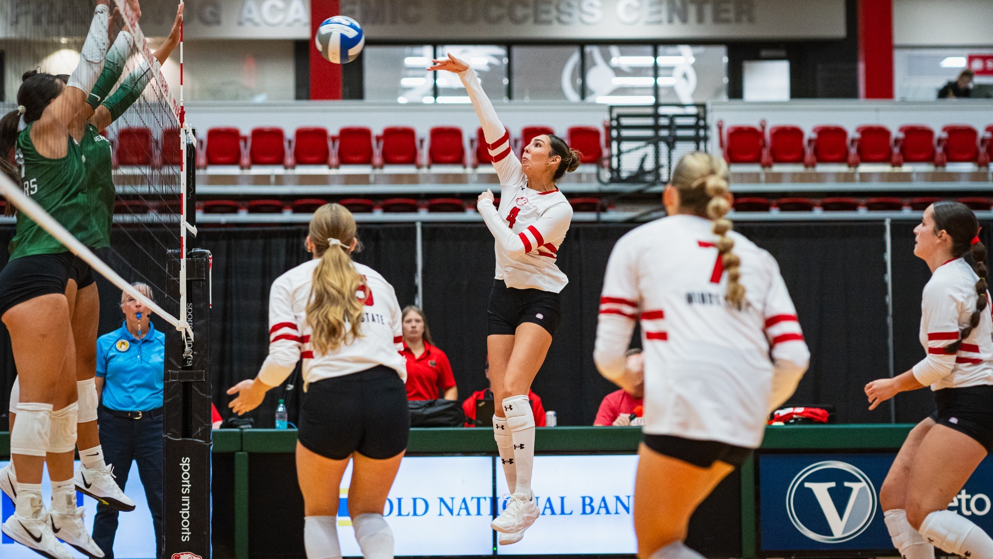 Katelyn Onespot-Danforth attack vs Bemidji State