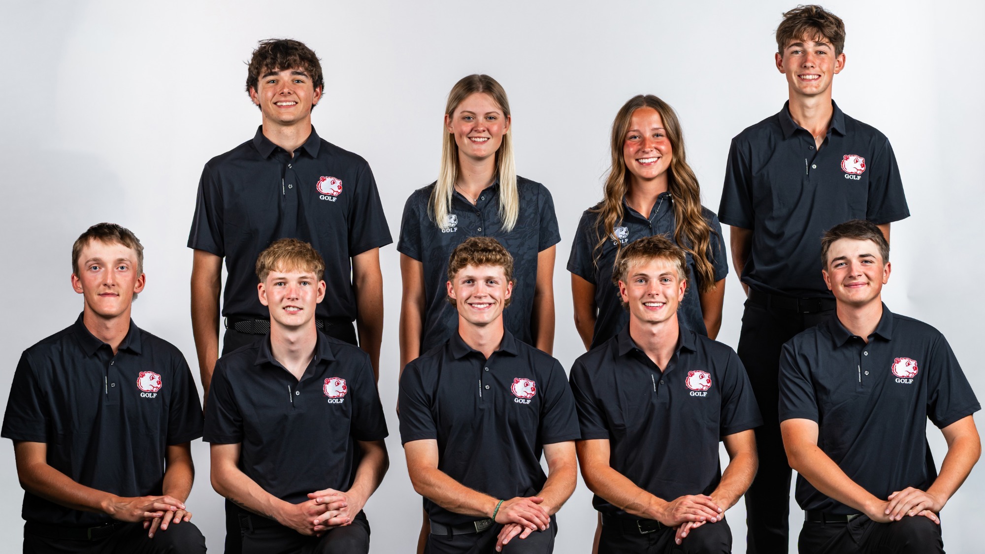 Members of the Minot State golf teams