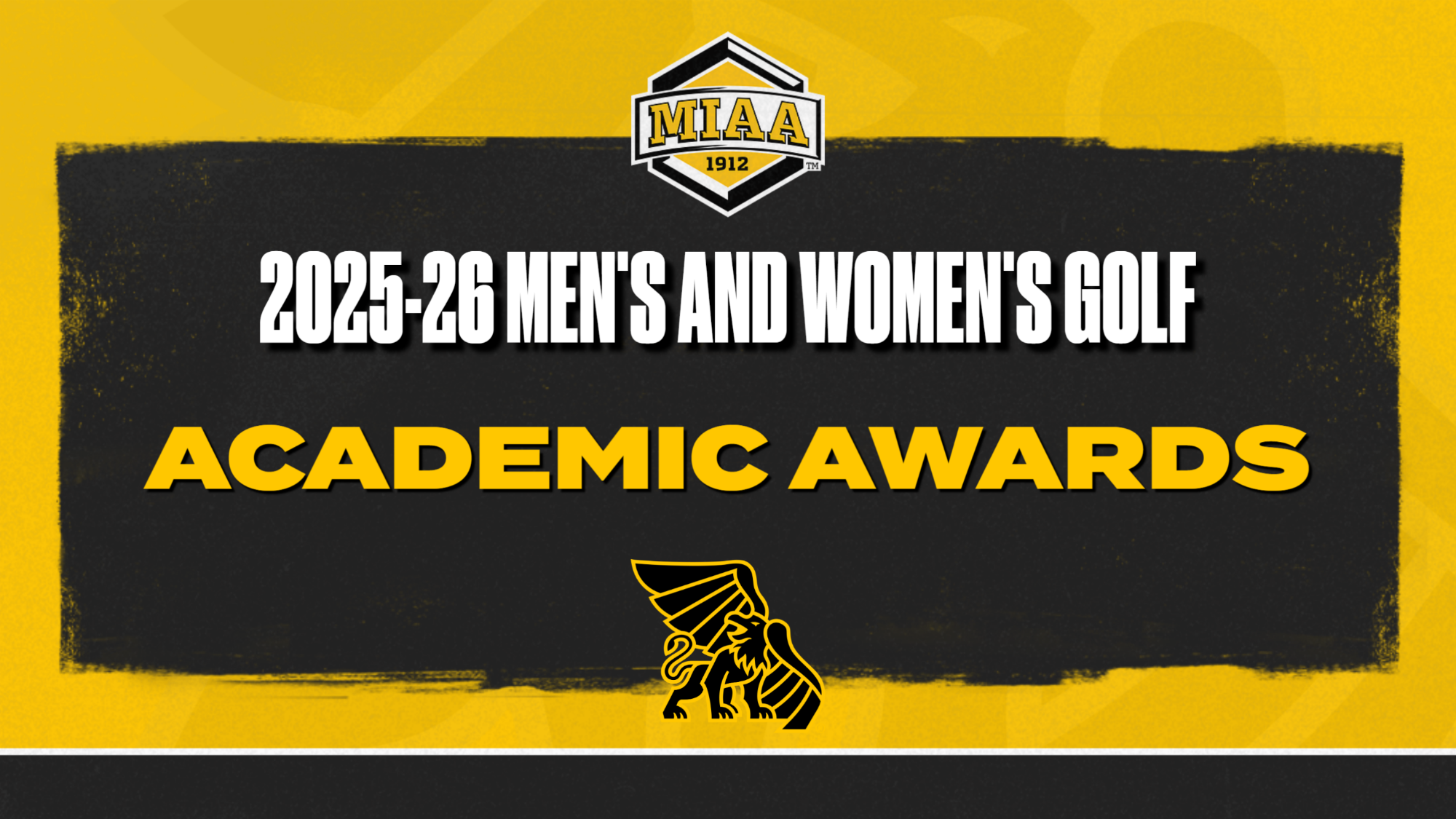 MANDW GOLF Spring Sport Academic Award