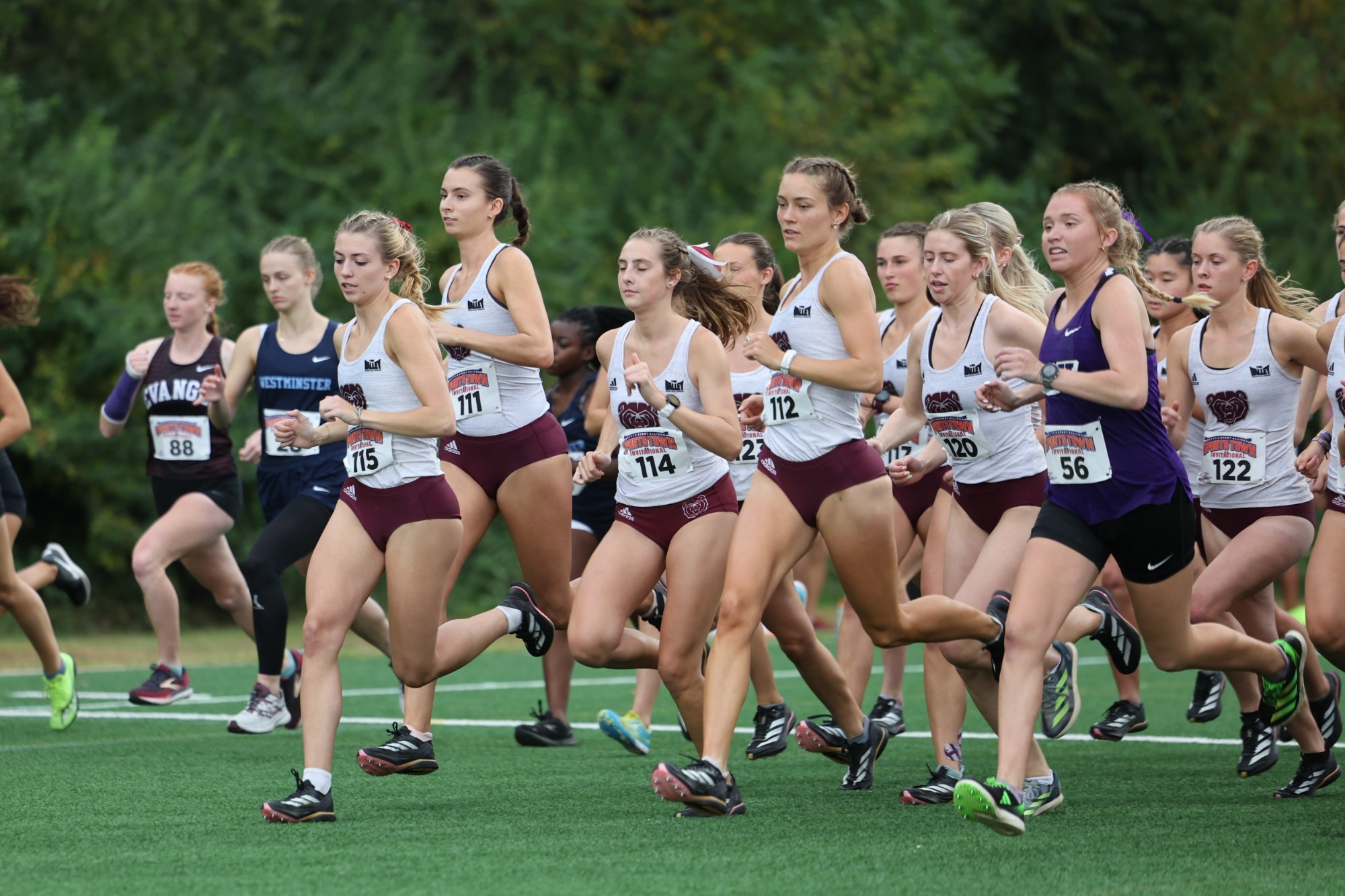 Cross Country Bears Place Seventh at MVC Meet Missouri State