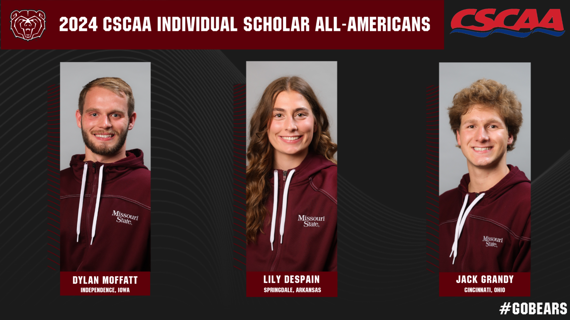 Swimming & Diving Announces 202425 Meet Schedule Missouri State