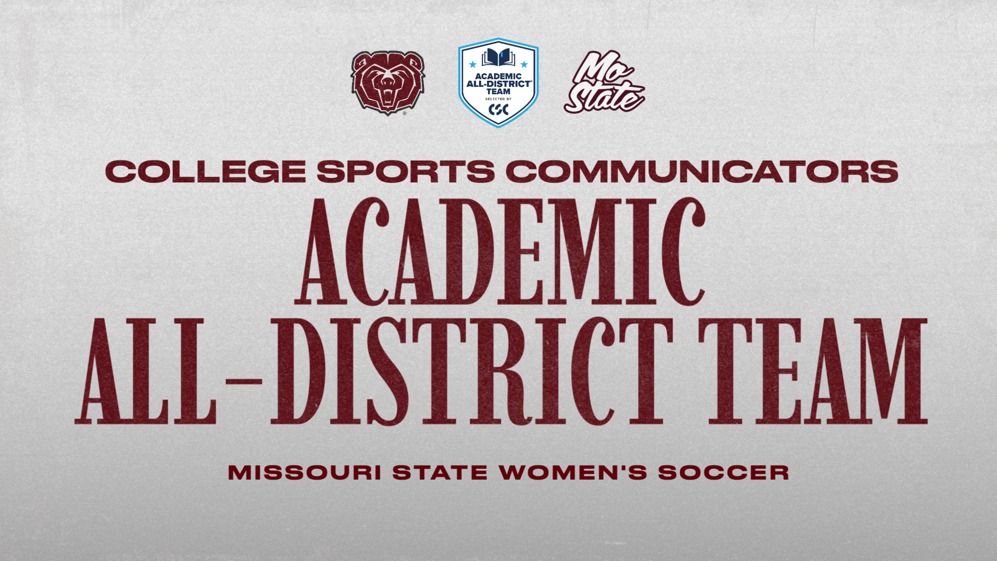 CSC Academic All-District WSOC