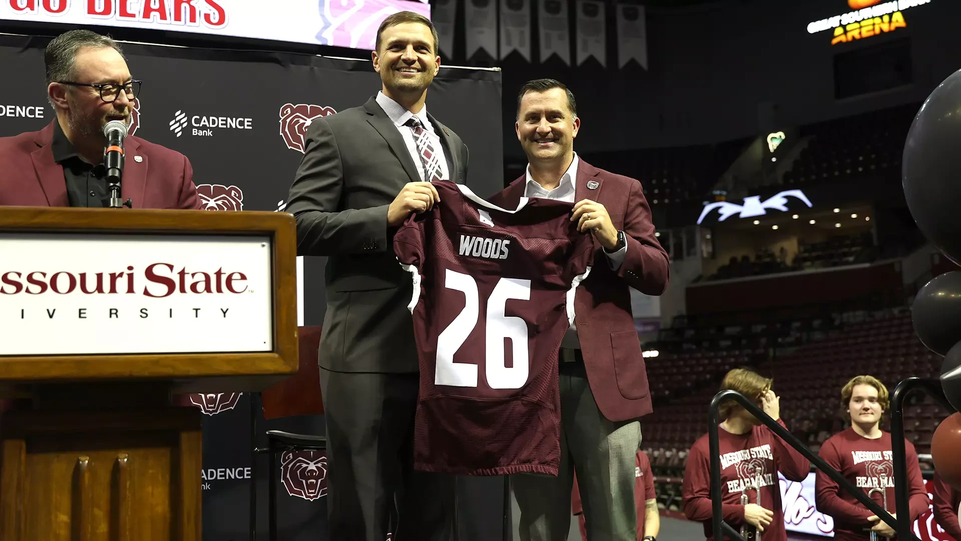 Casey Woods introductory press conference