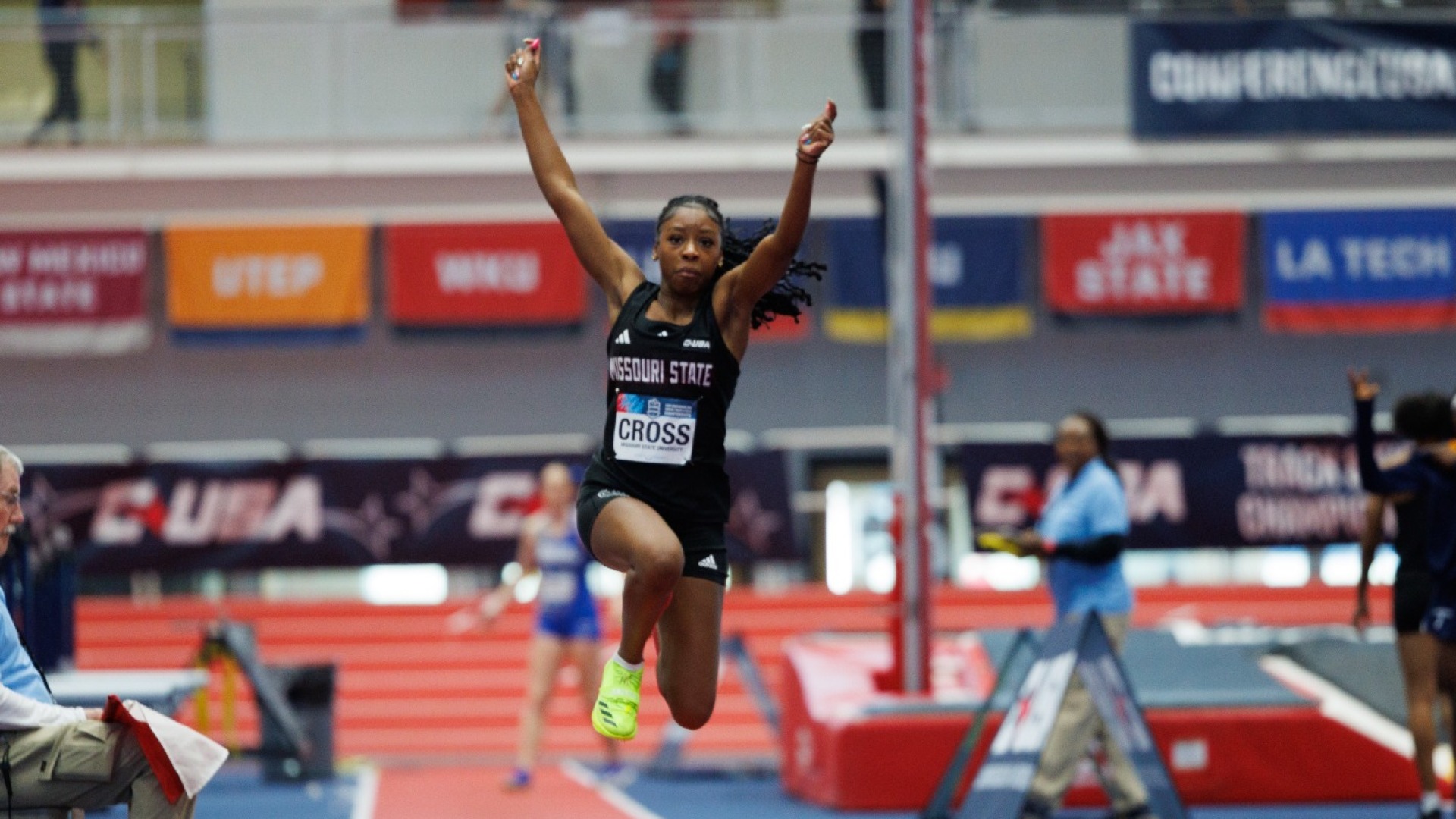 The CUSA Track and Field Indoor Championship is photographed at the Liberty Indoor Track Complex on February 28, 2026 (Photo by Joel Coleman)