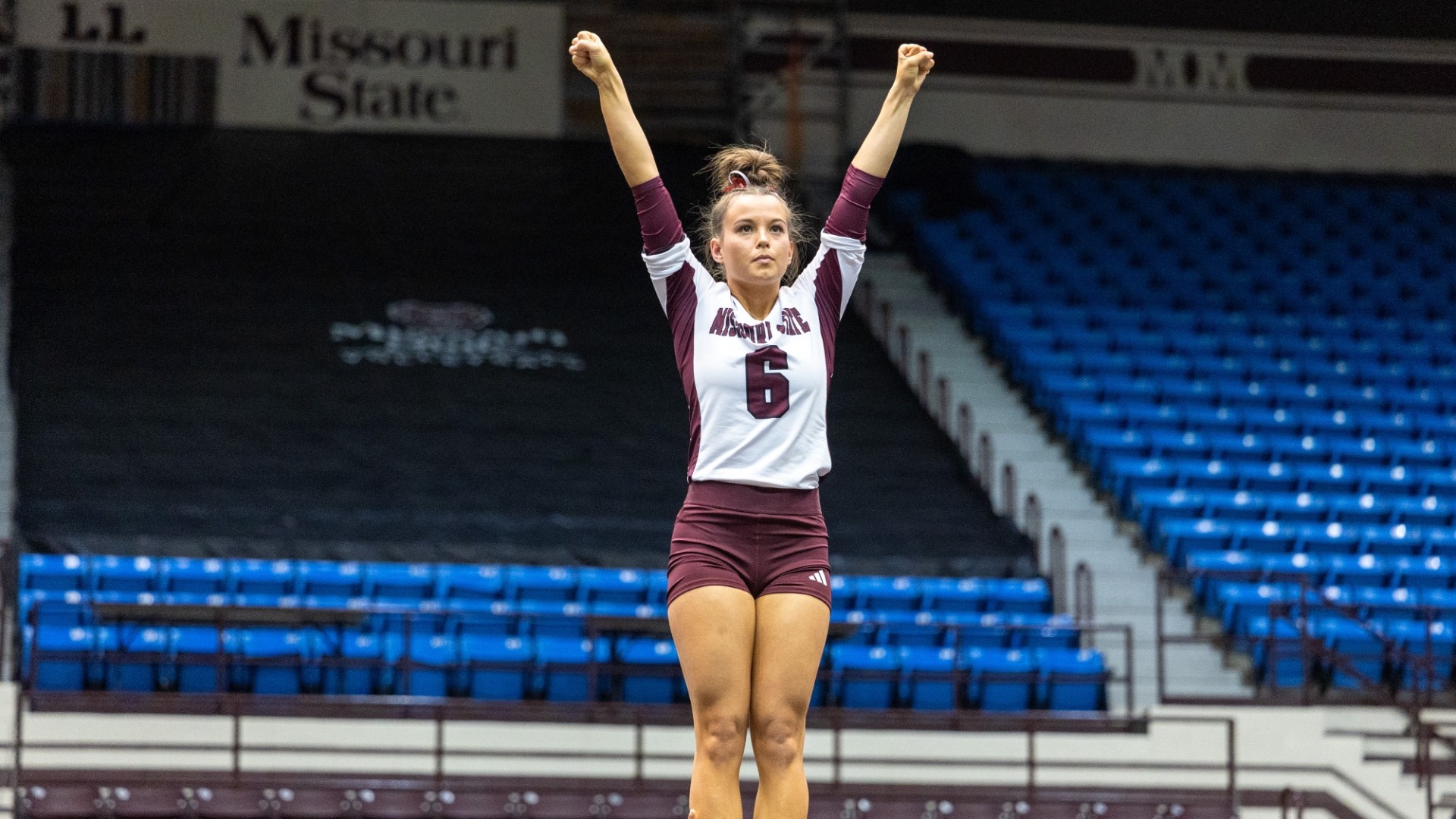 Stunt Competition on February 6, 2026. Jesse Scheve/Missouri State University