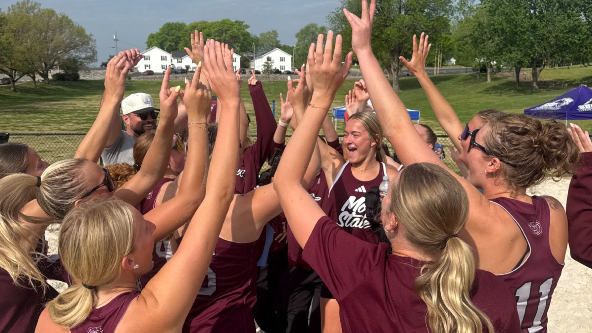 Beach Celly Pic at Austin Peay