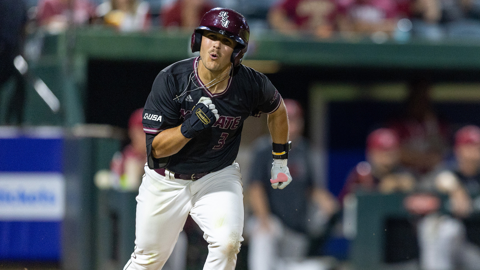 Baseball defeated Arkansas in front of the 4th largest crowd in school history on March 31, 2026. Jesse Scheve/Missouri State University