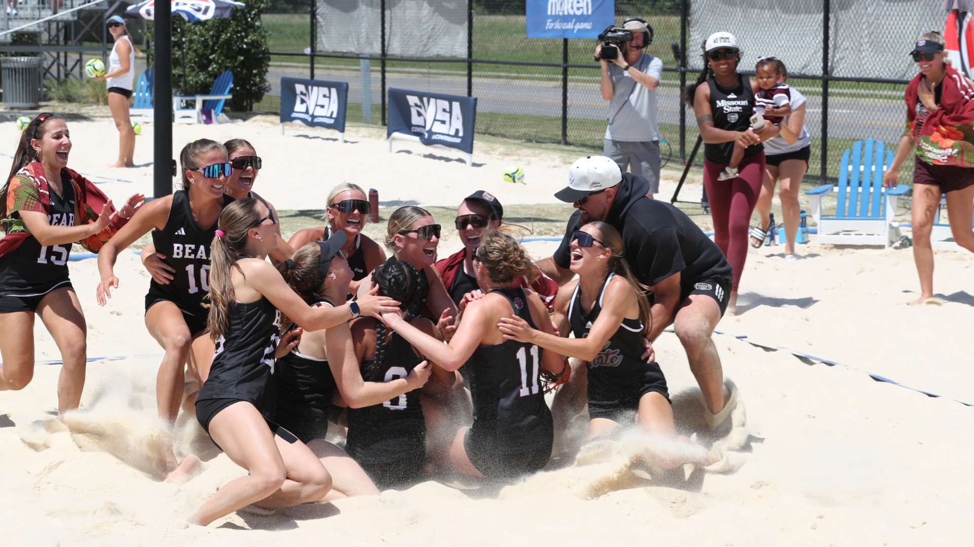 Beach Team Celebration vs FIU