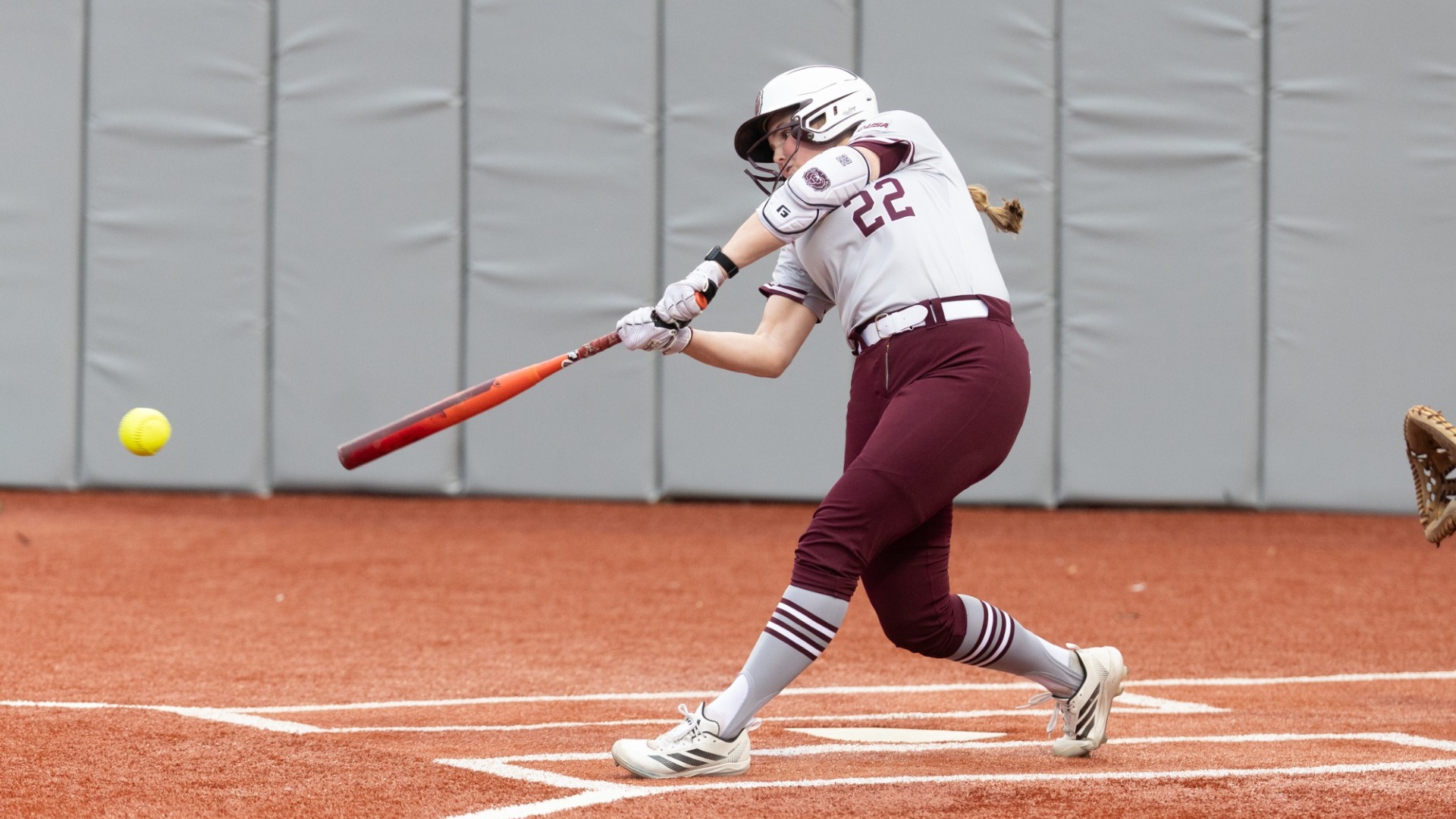 Softball home opener vs Arkansas on March 9, 2026. Jesse Scheve/Missouri State University