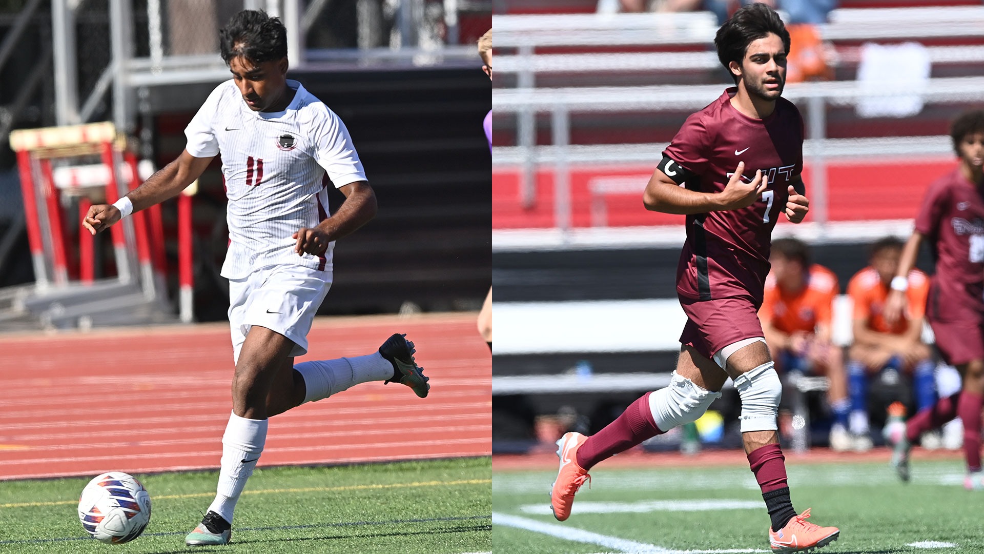 Shikhar Motupally and Dilin Meloni action shots