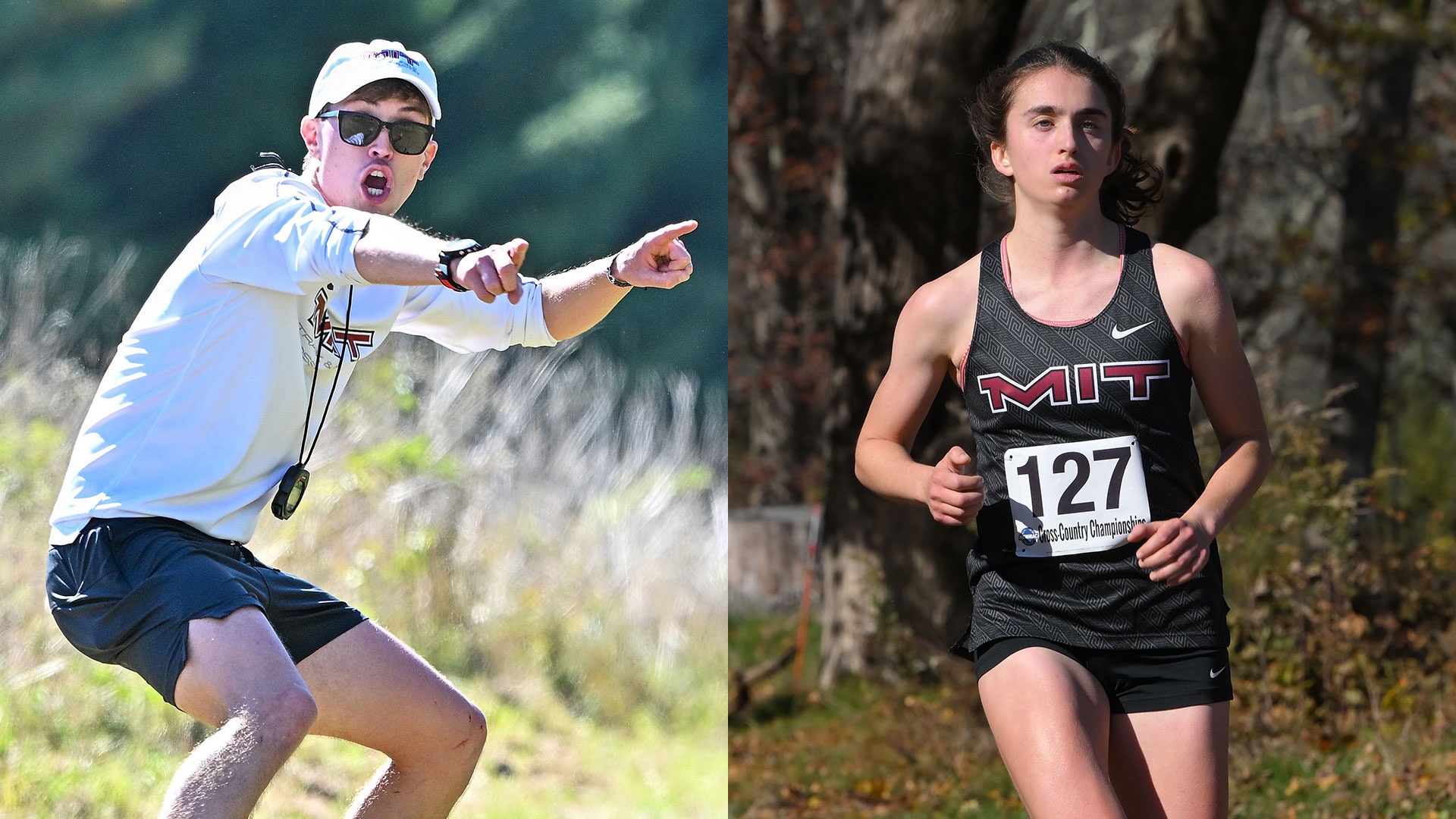 Riley Macon and Gillian Roeder action shots