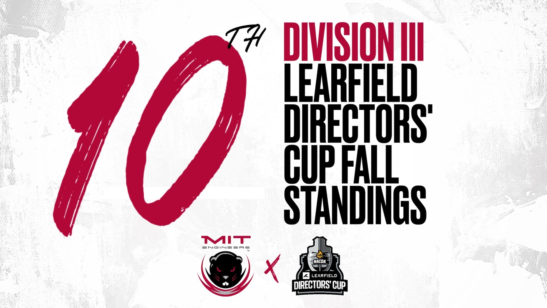 Learfield Directors' Cup Division III Fall Standings Graphic