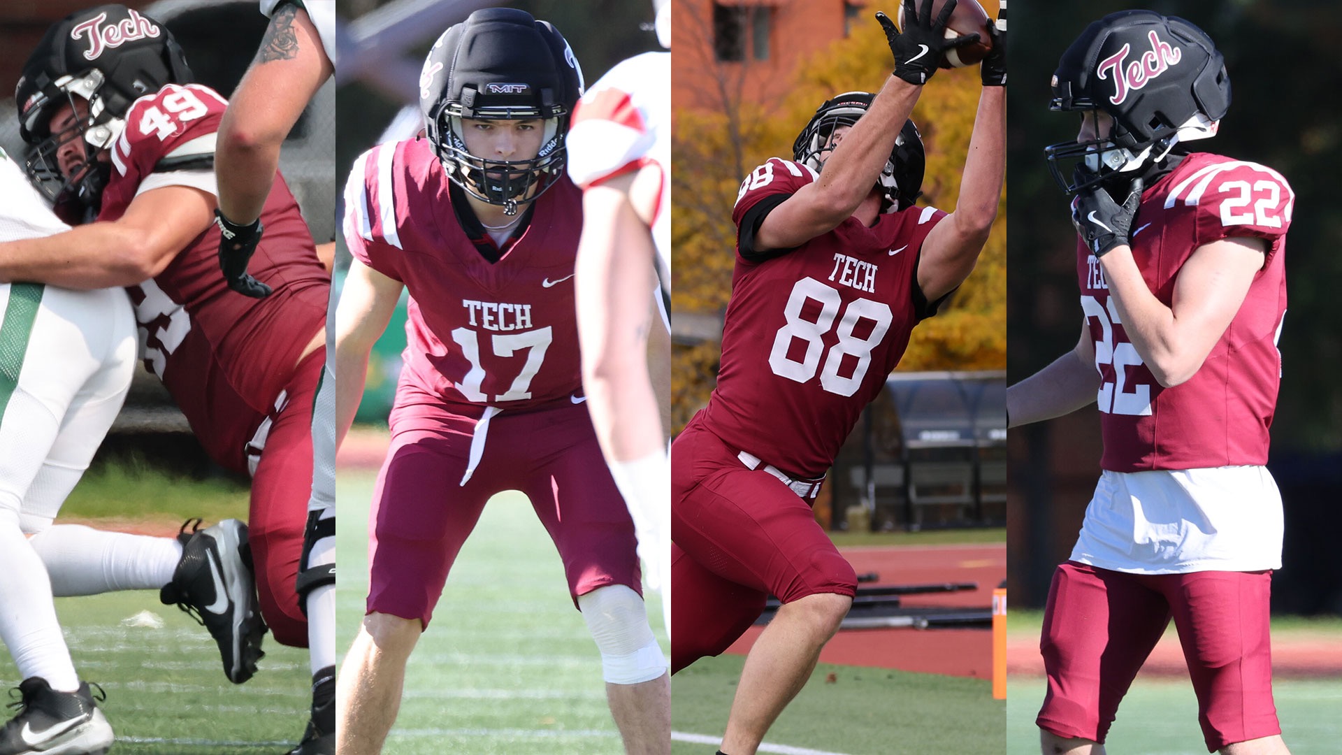 MIT football all-region selections