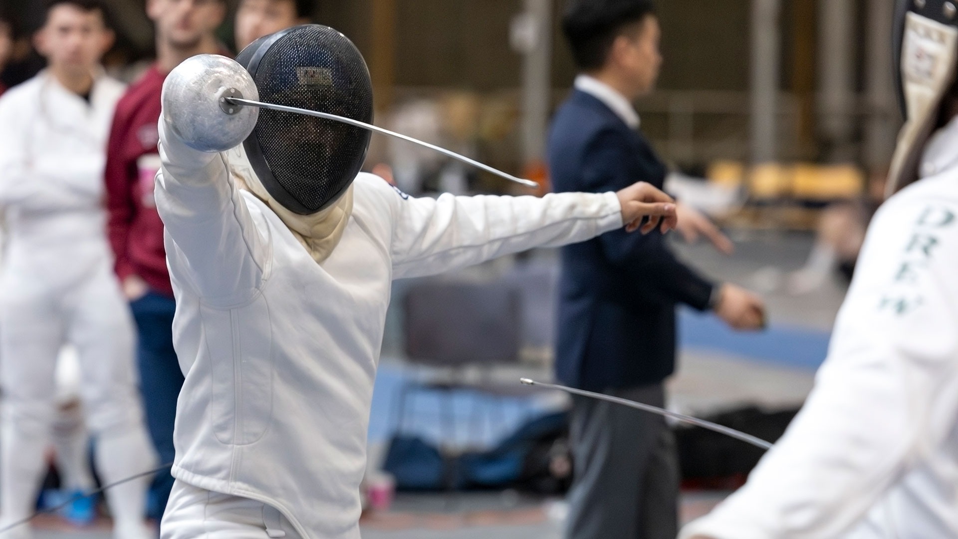 Rishi Shiv moving towards his opponent