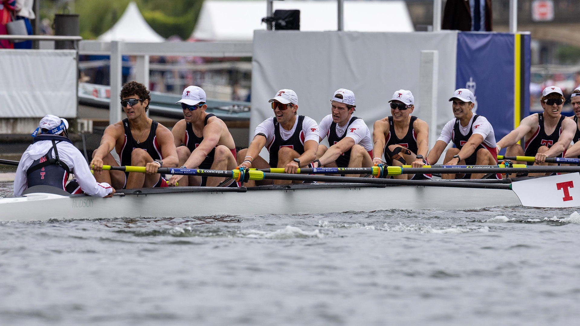 Men's rowing eight at the Henley Royal Regatta