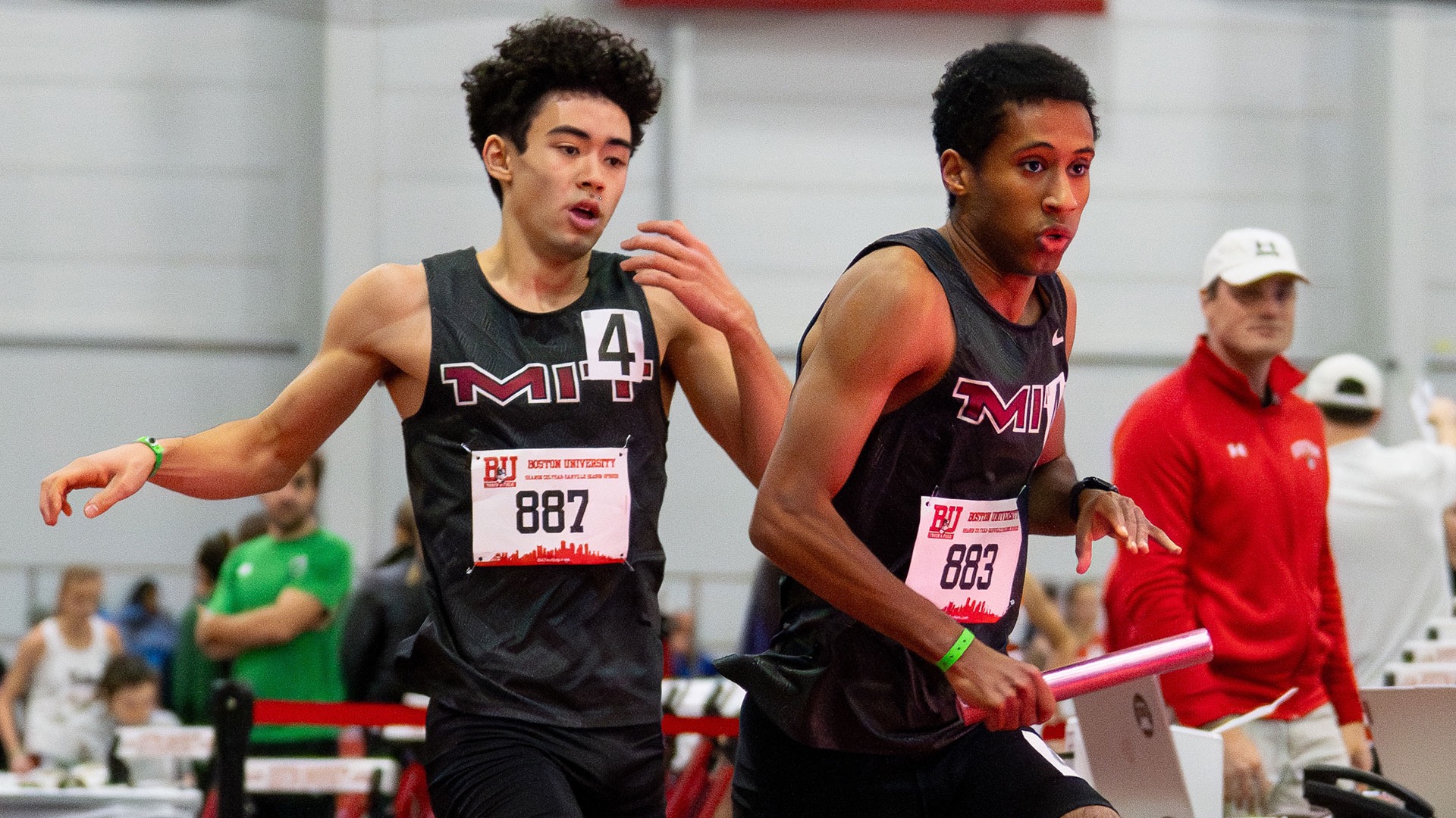 Wyatt Vick and Ayman Noreldaim running for MIT