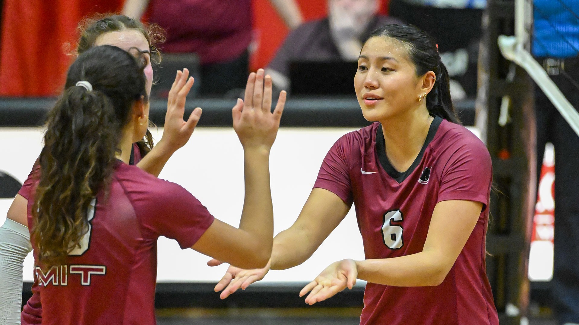 Jennifer Cen celebrating