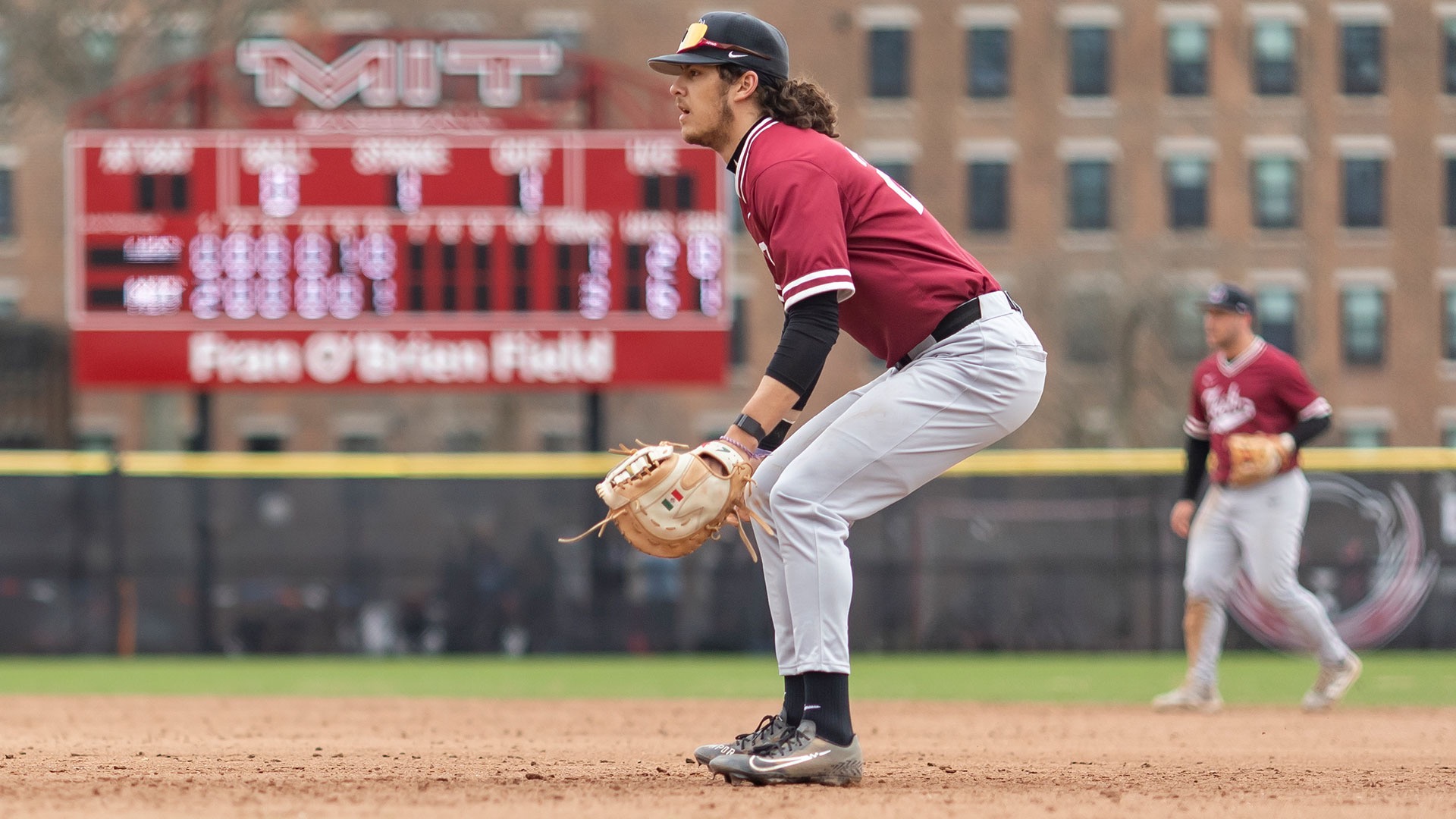 Louis Hernandez playing baseball