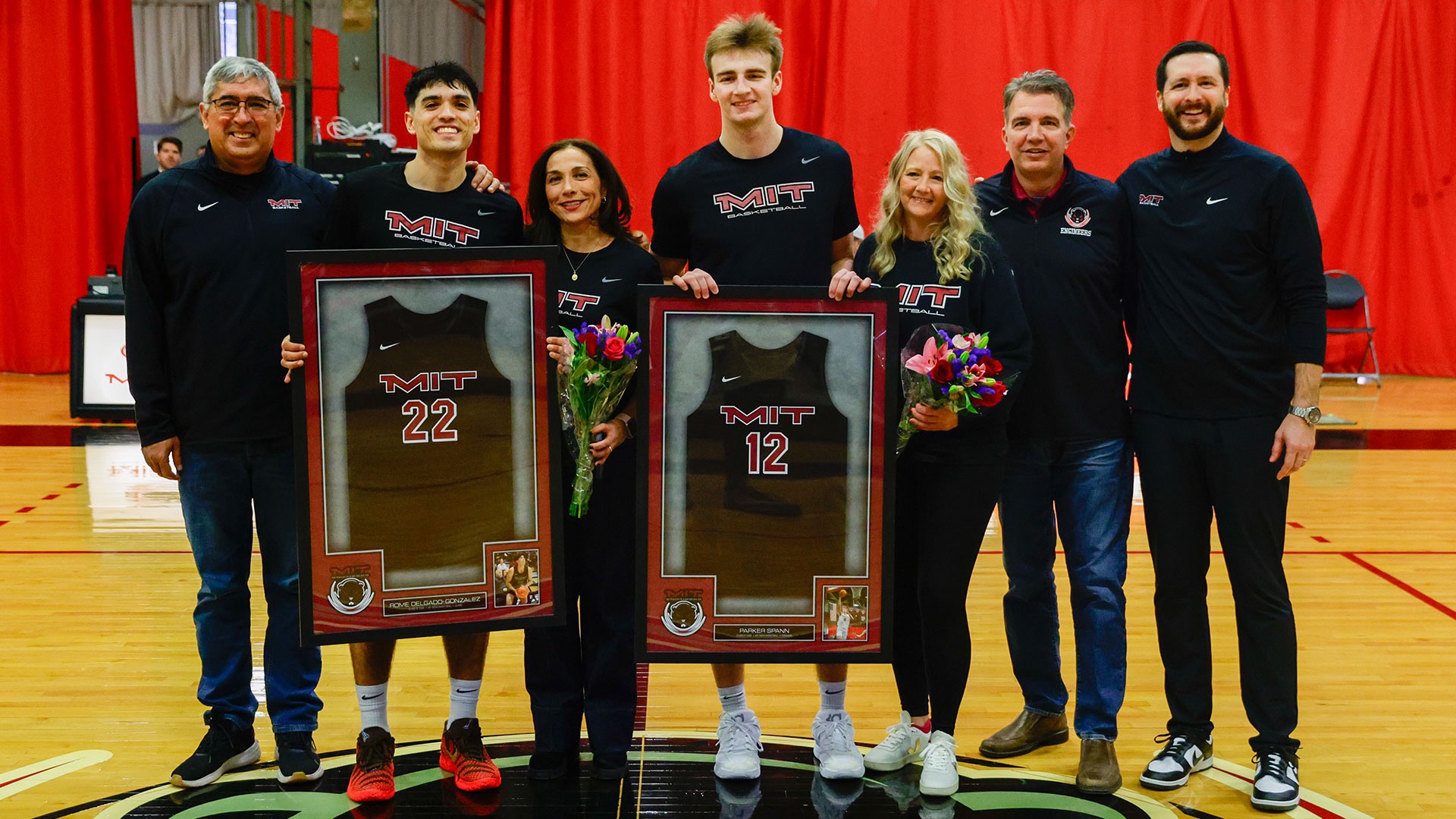 MIT men's basketball senior day
