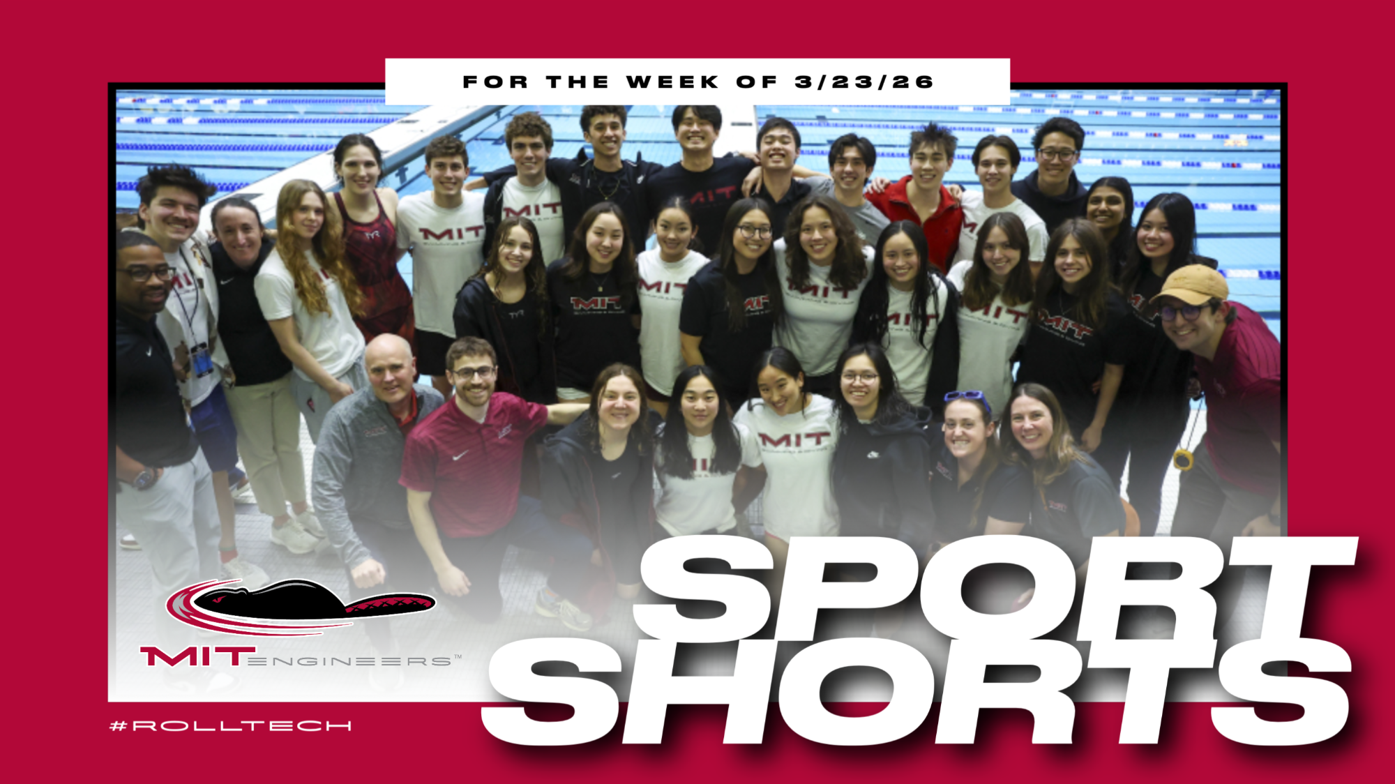 Sport Shorts for the Week of March 23 - Group of people smiling next to a pool