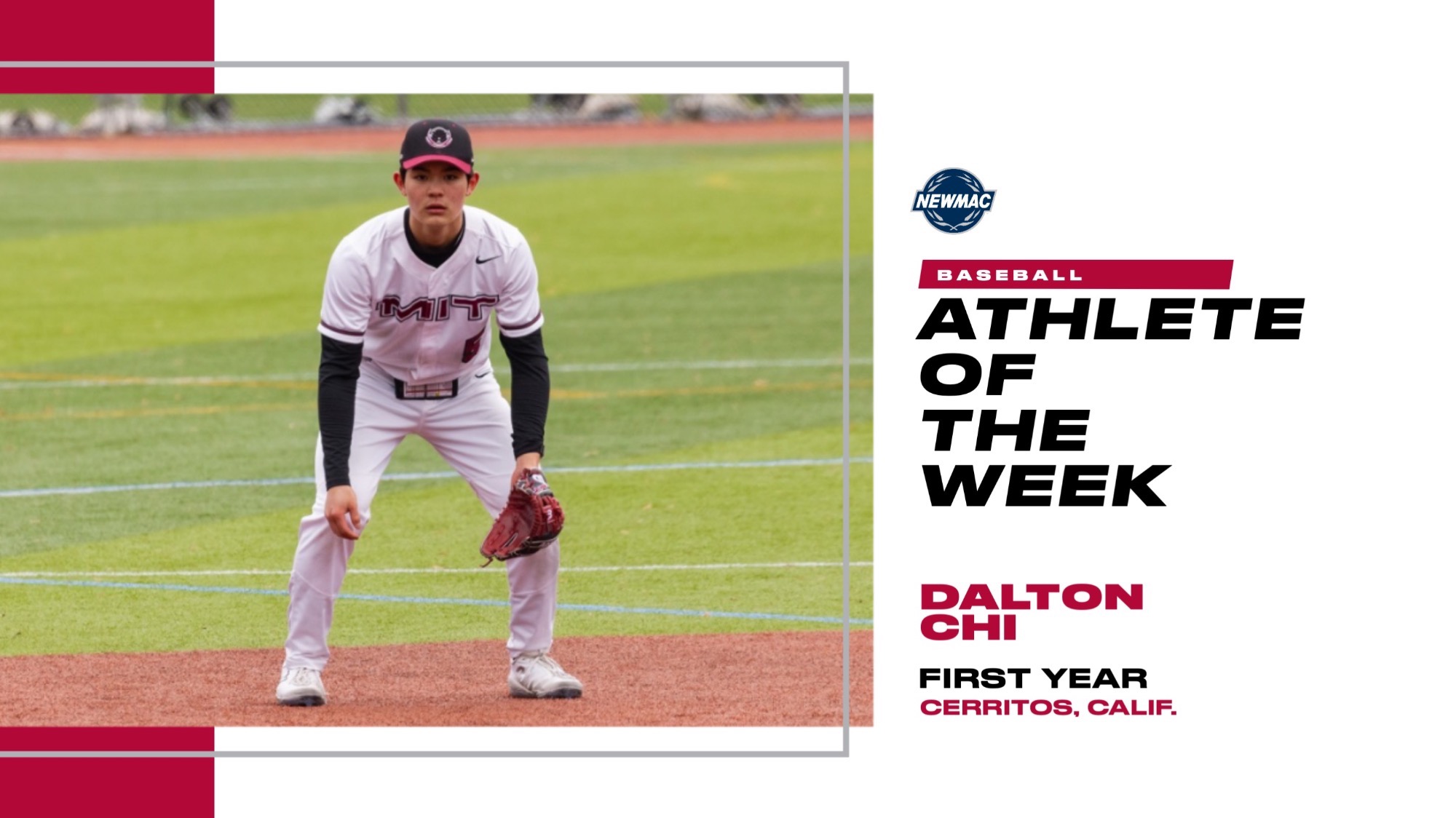 Dalton Chi NEWMAC Athlete of the Week