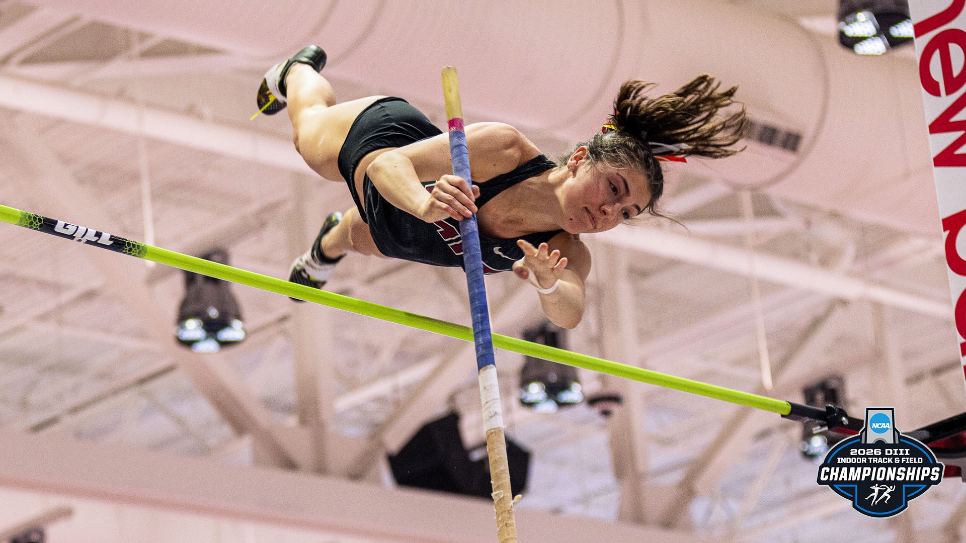 Hailey Surace in the pole vault