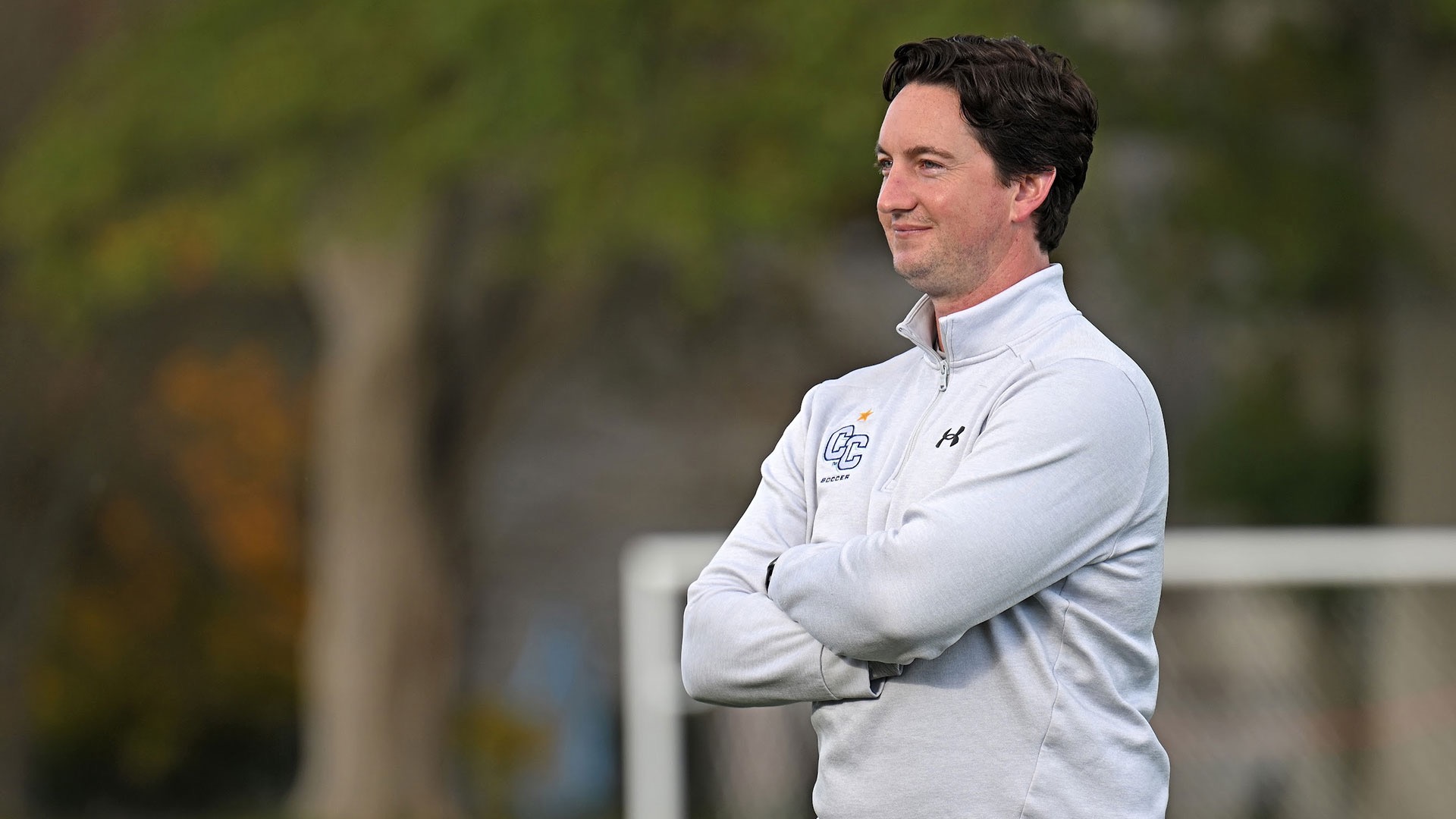 Andrew Storton on the sideline