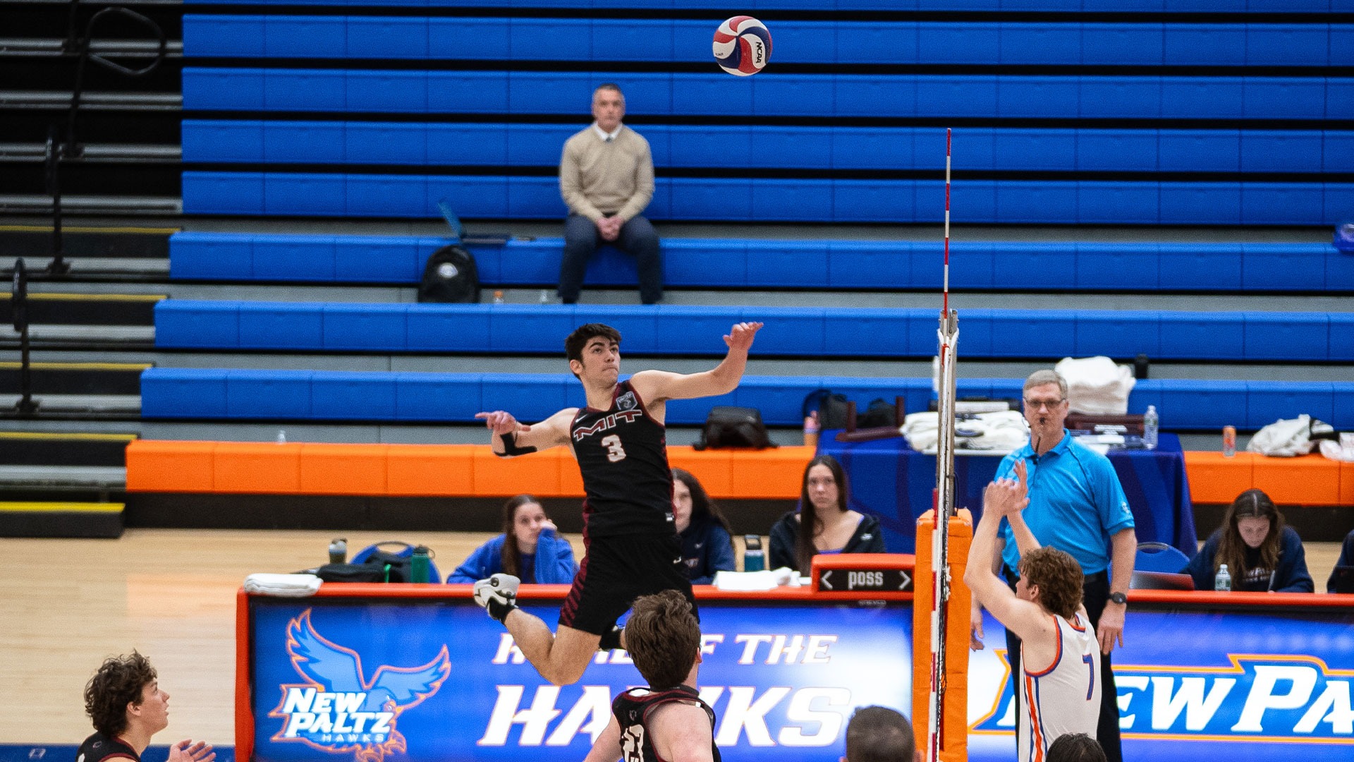 Nate Toth going up for a kill