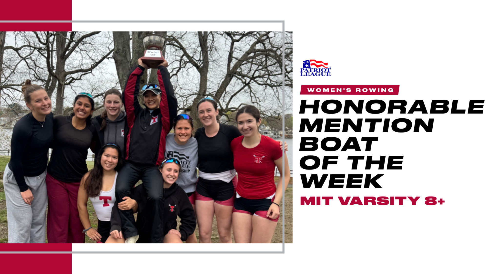 MIT women's openweight crew varsity eight