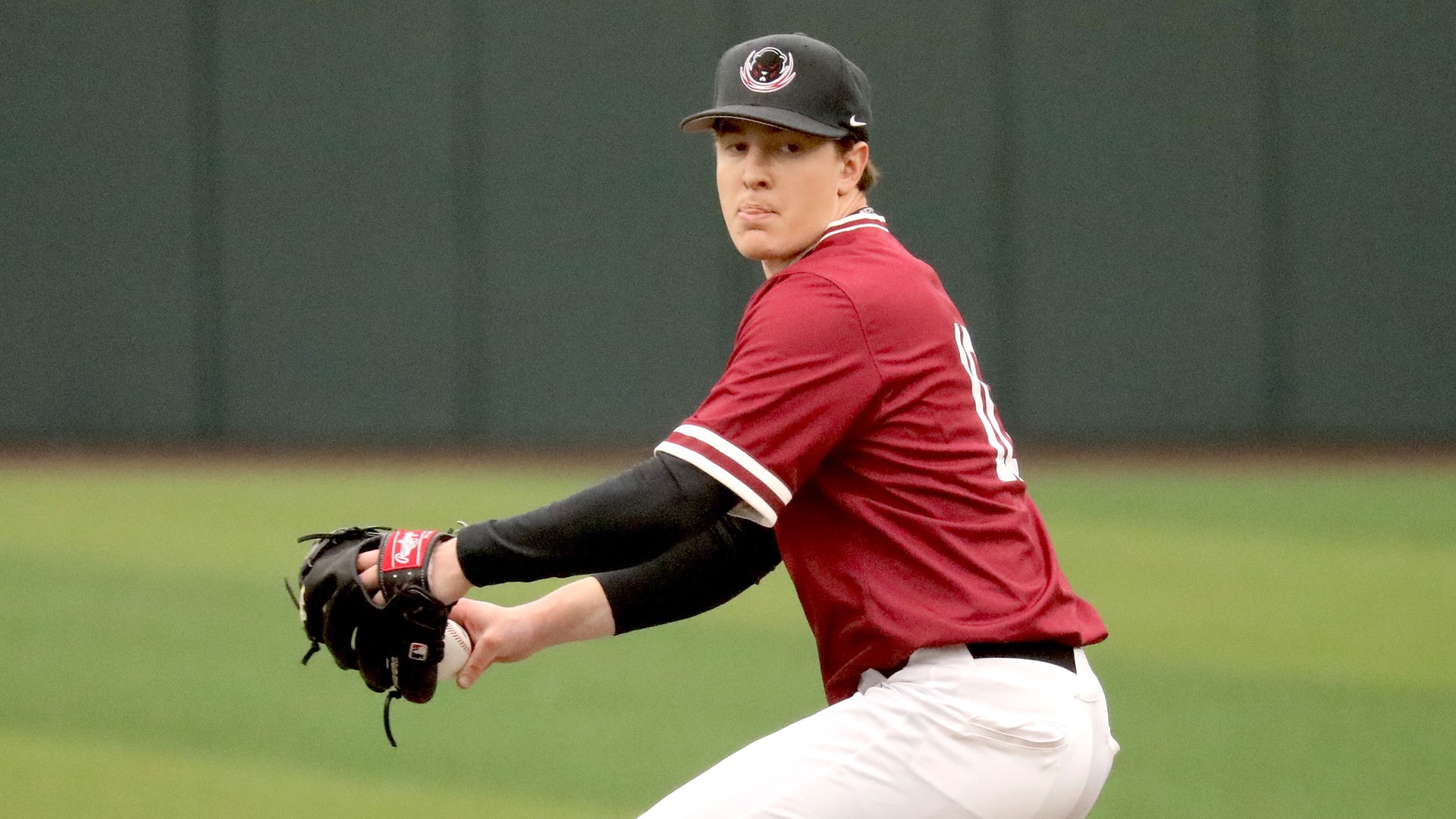 Matthew Spencer pitching